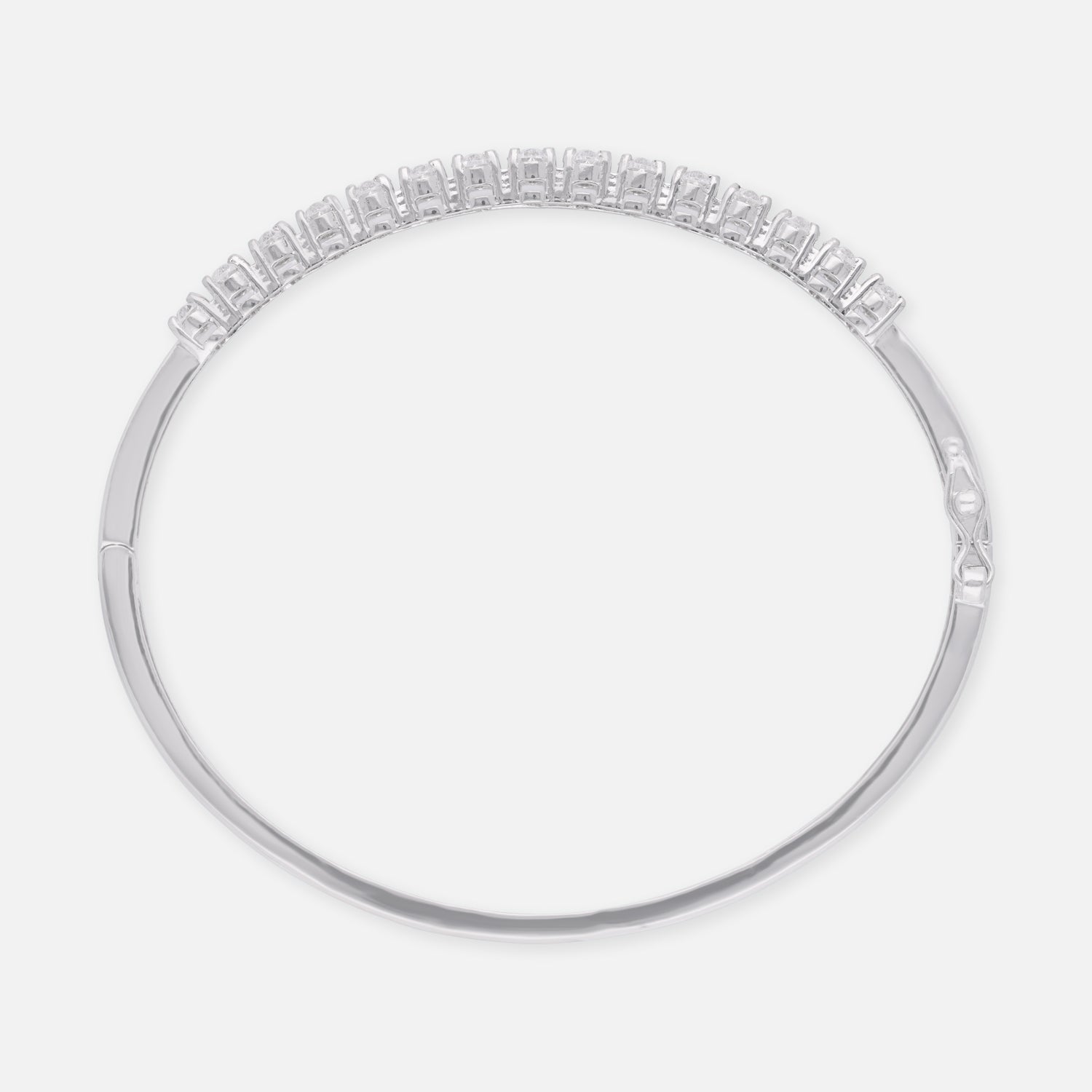 Sterling Silver Diamond-Accented Classic Bracelet | SKU : 0022219602, 0022219398, 0003922057