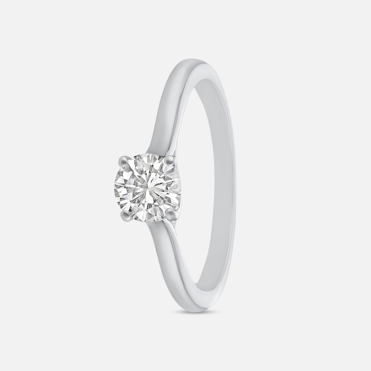 Lab Grown 0.54 Carat Diamond Ring in 18 Karat Gold | SKU : 0004933359