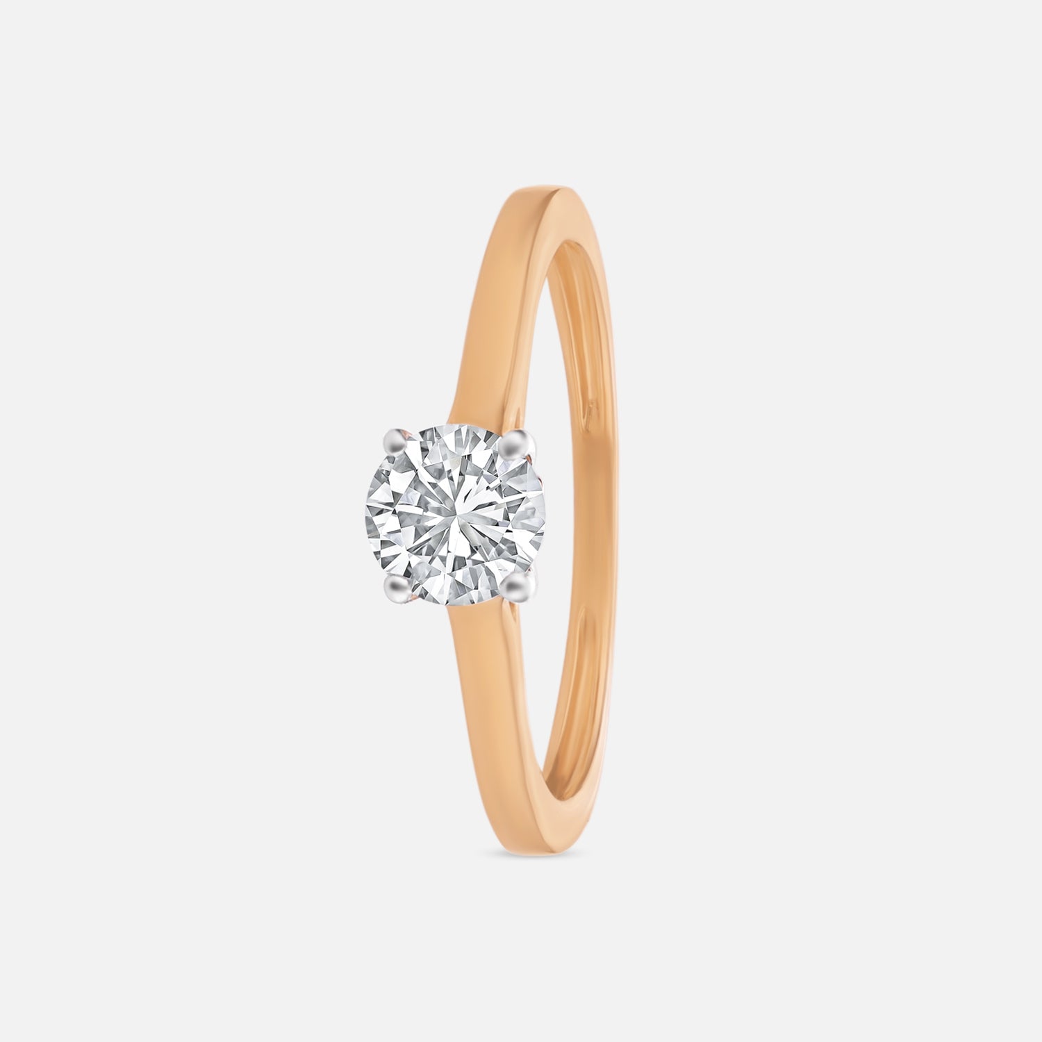 Lab Grown 0.59 Carat Diamond Ring in 18 Karat Gold | SKU : 0004933373