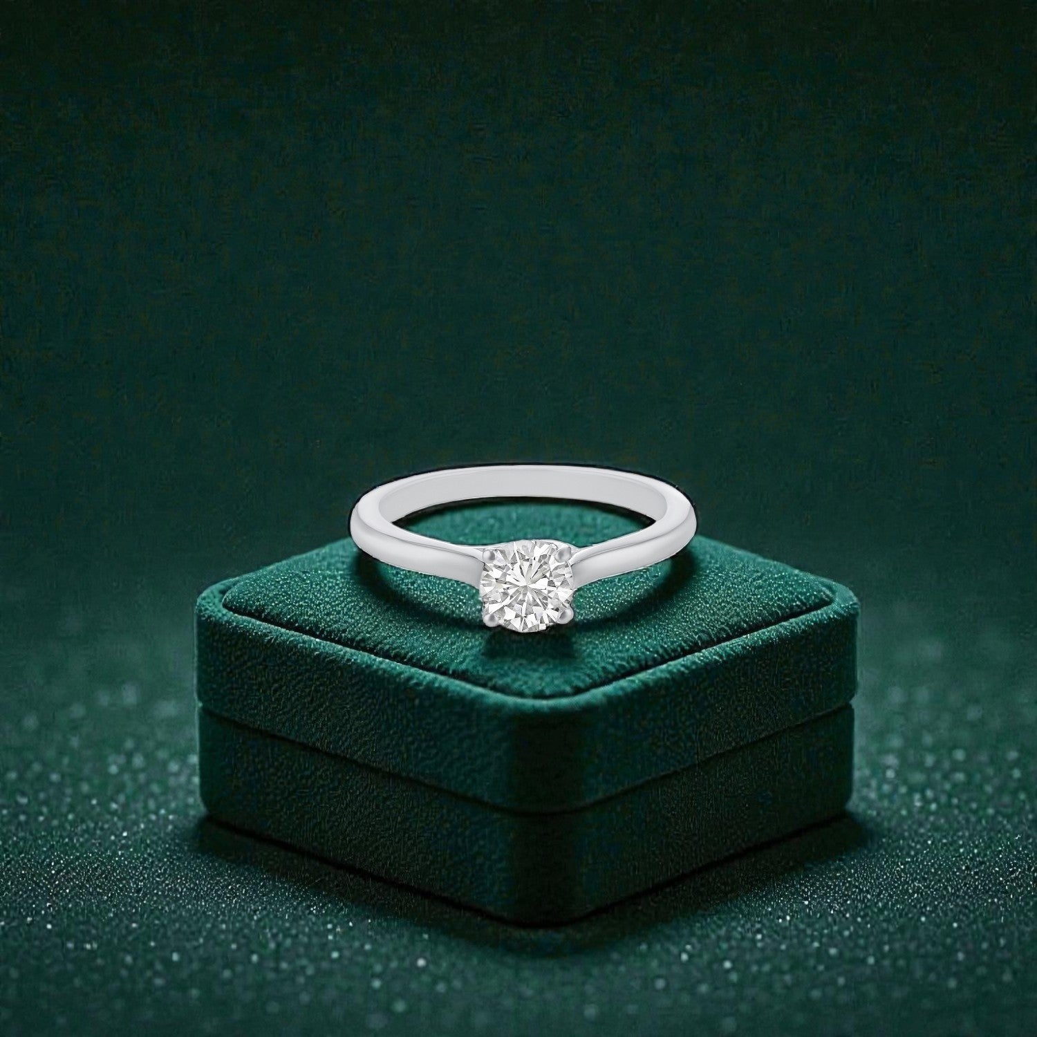 Lab Grown 0.570 Carat Diamond Ring in 18 Karat Gold : SKU : 0004933380