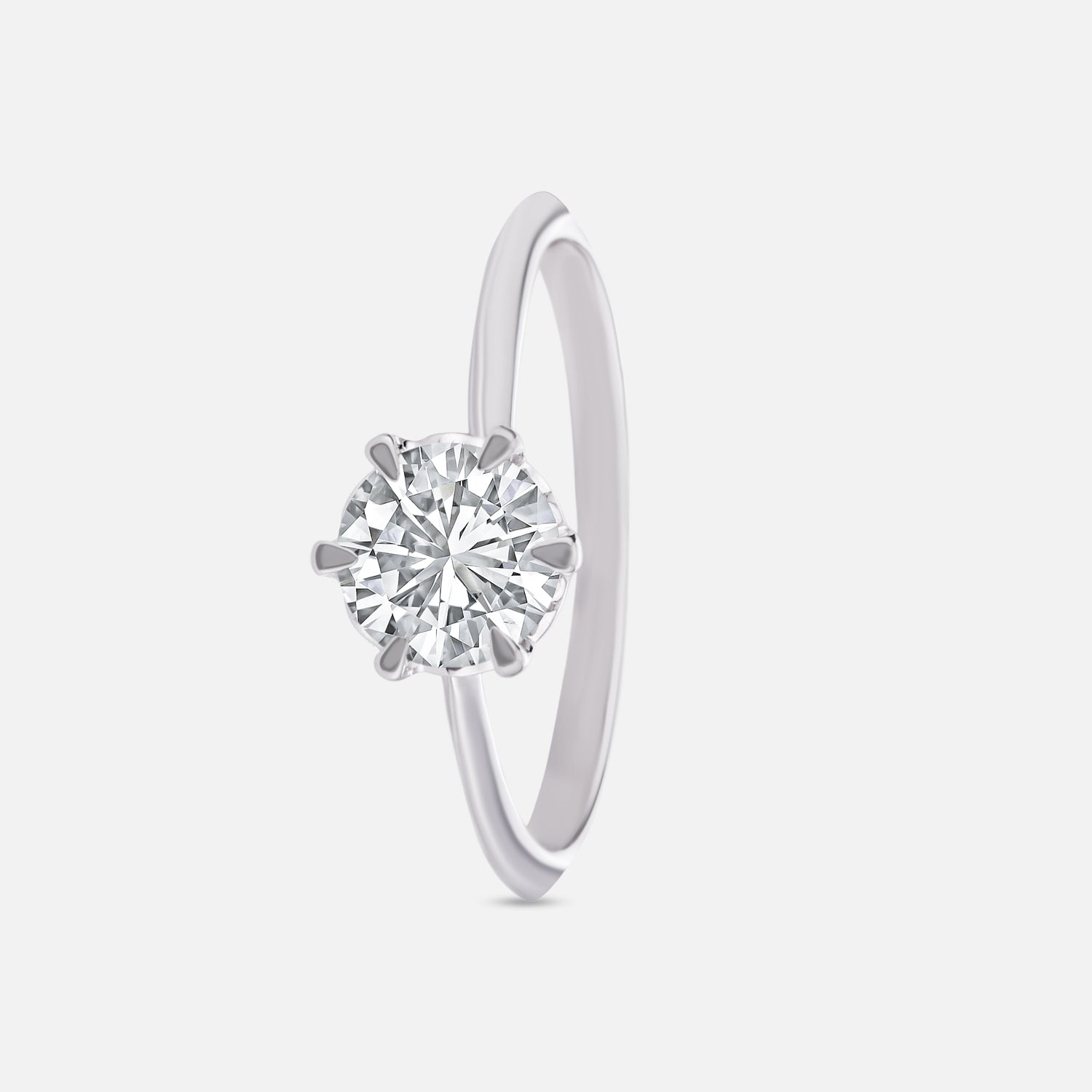 Lab Grown 0.86 Carat Diamond Ring in 18 Karat Gold | SKU : 0004933397