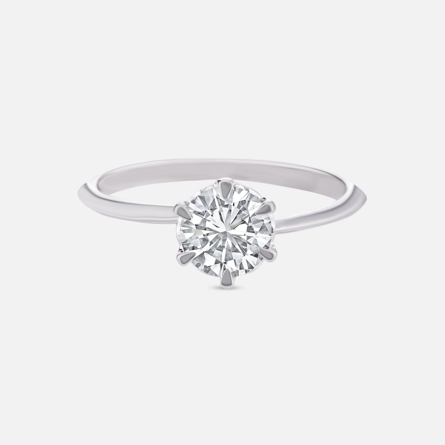 Lab Grown 0.84 Carat Diamond Ring in 18 Karat Gold | SKU : 0004933403