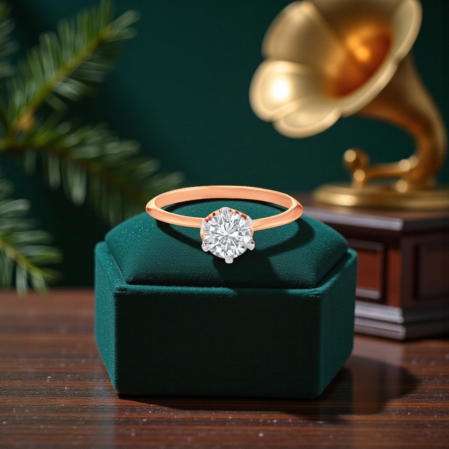 Lab Grown 0.80 Carat Diamond Ring in 18 Karat Gold | SKU : 0004937920