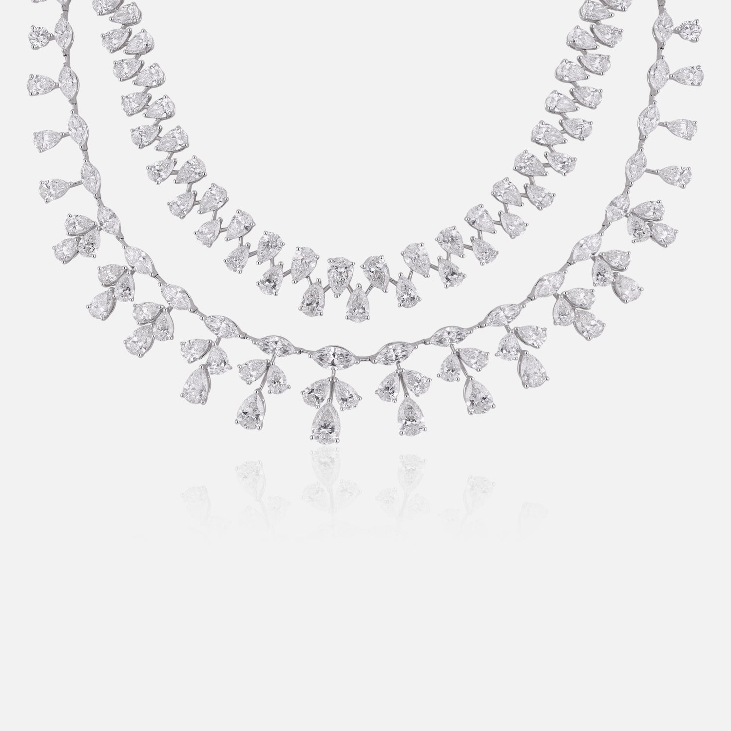 Lab Grown 53.13 Carat Diamond Necklace in 18 Karat Gold | SKU : 0005049172