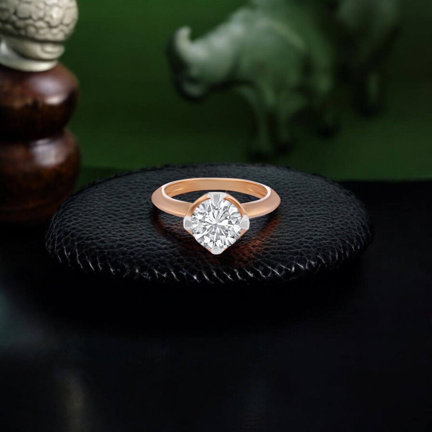 Lab Grown 2.01 Carat Diamond Solitaire Ring in 18 Karat Gold | SKU : 0005050116