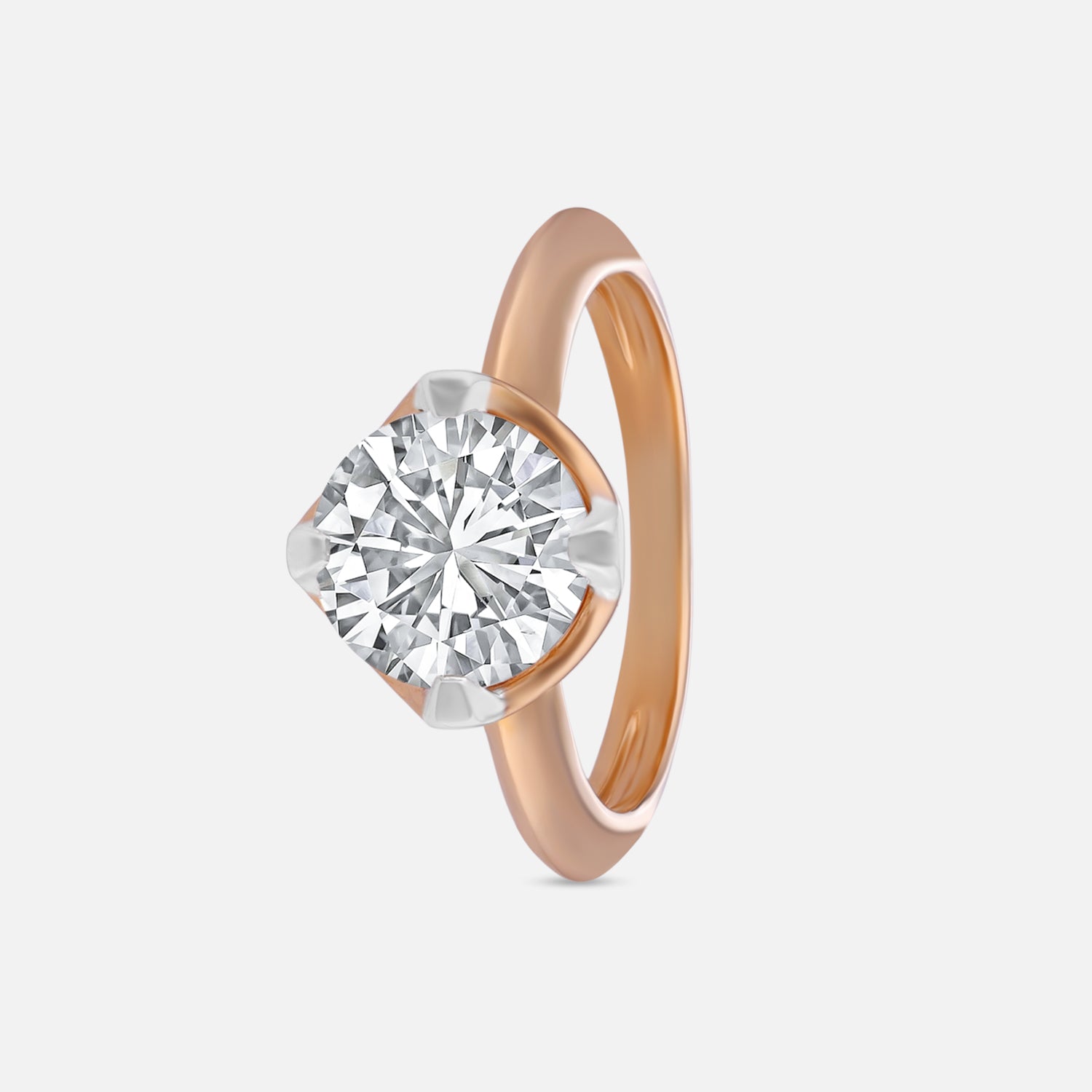 Lab Grown 2.03 Carat Diamond Solitaire Ring in 18 Karat Gold | SKU : 0005050123