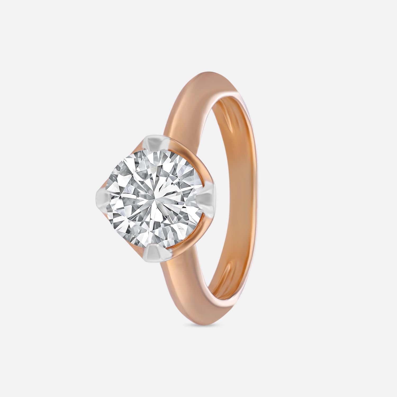 Lab Grown 2.03 Carat Diamond Solitaire Ring in 18 Karat Gold | SKU : 0005050130