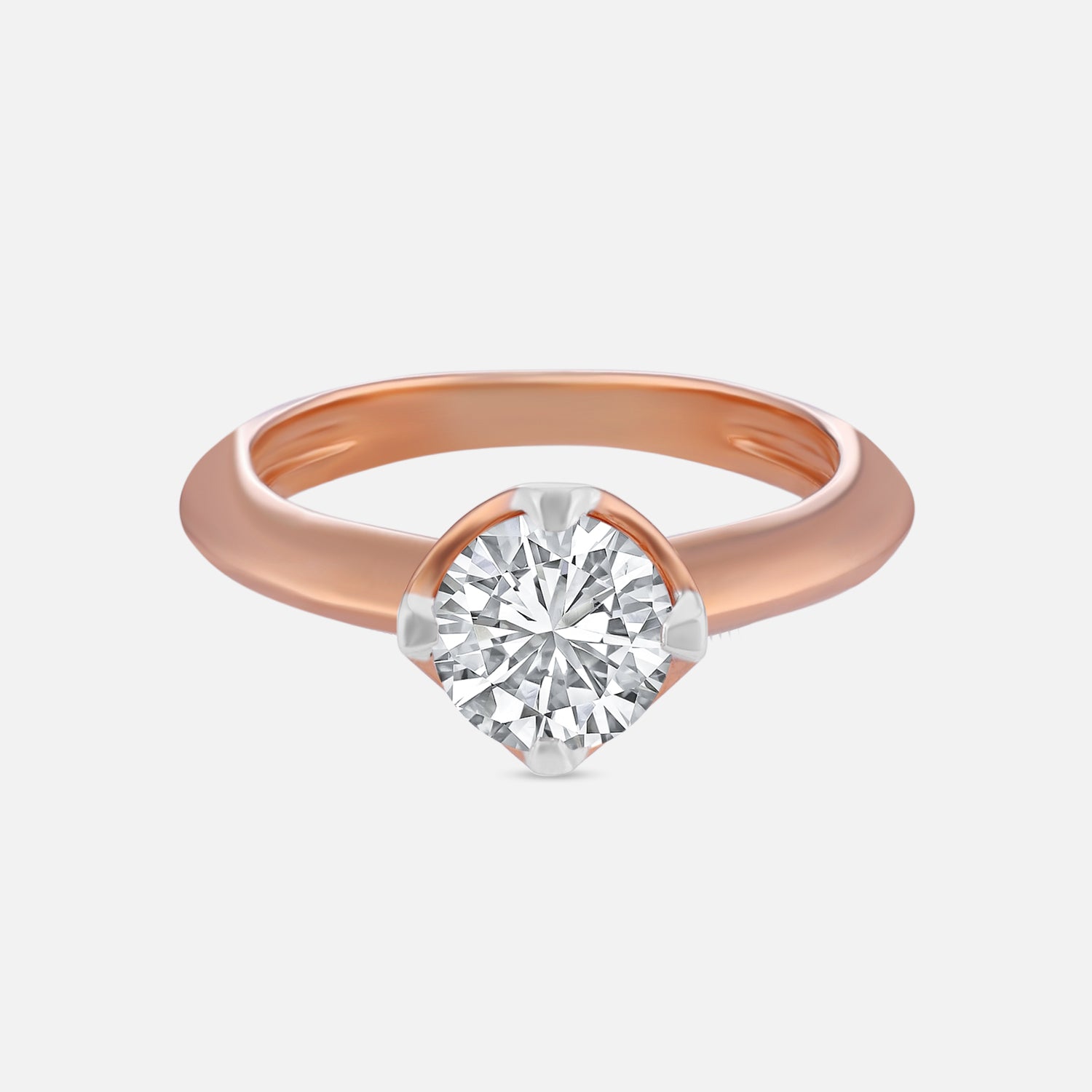 Lab Grown 2.02 Carat Diamond Solitaire Ring in 18 Karat Gold | SKU : 0005052523