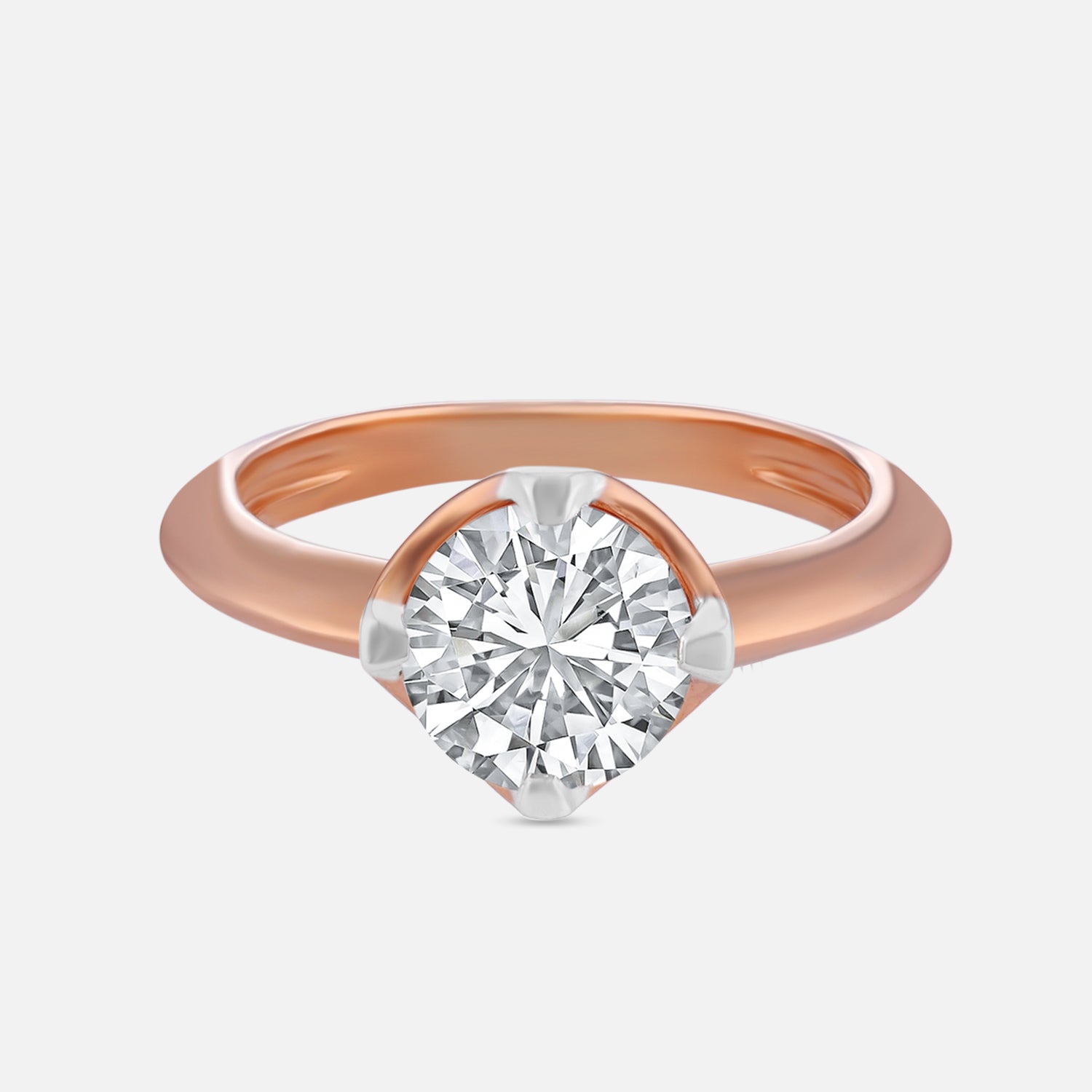 Lab Grown 2.02 Carat Diamond Solitaire Ring in 18 Karat Gold | SKU : 0005052530