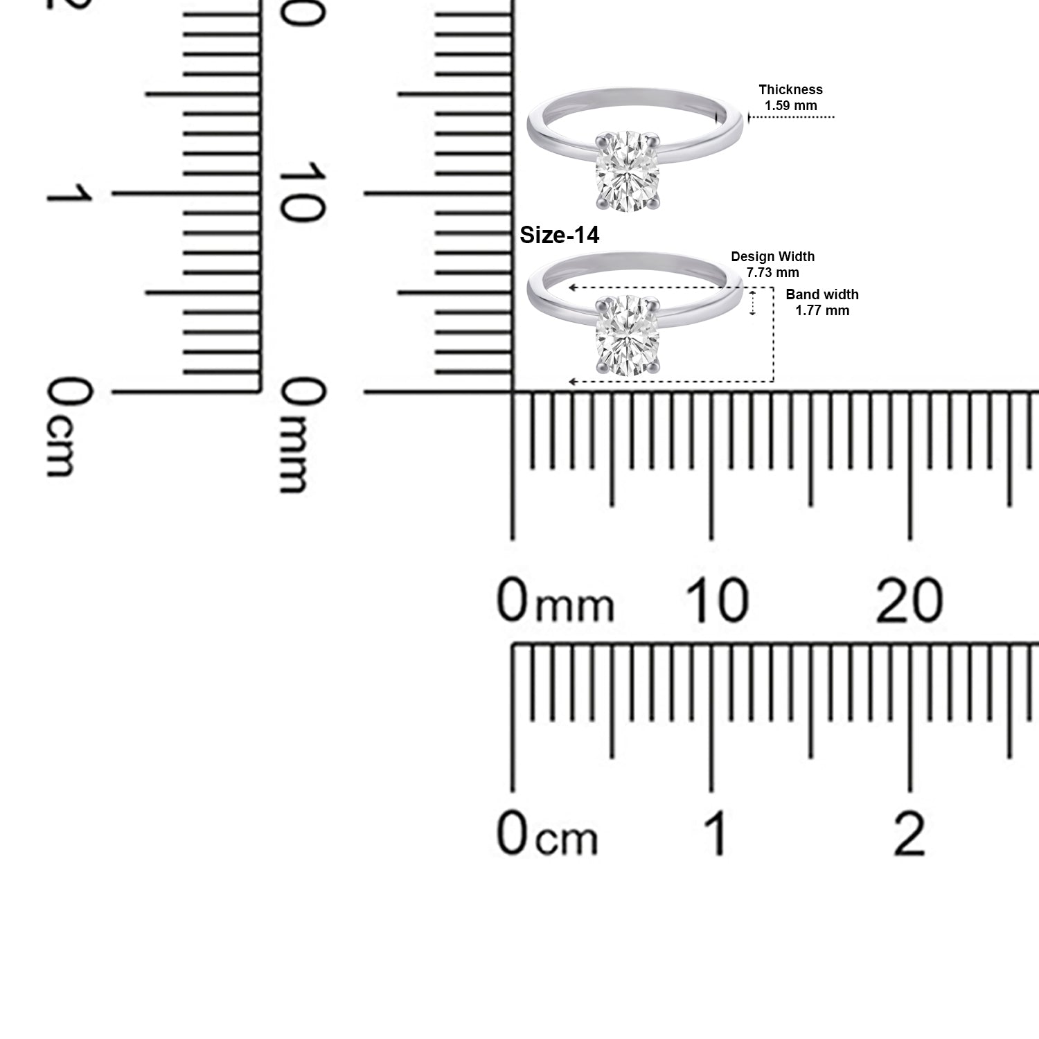 Lab Grown 1.03 Carat Emerald Cut Diamond Solitaire Ring in 18 Karat Gold | SKU : 0005053261
