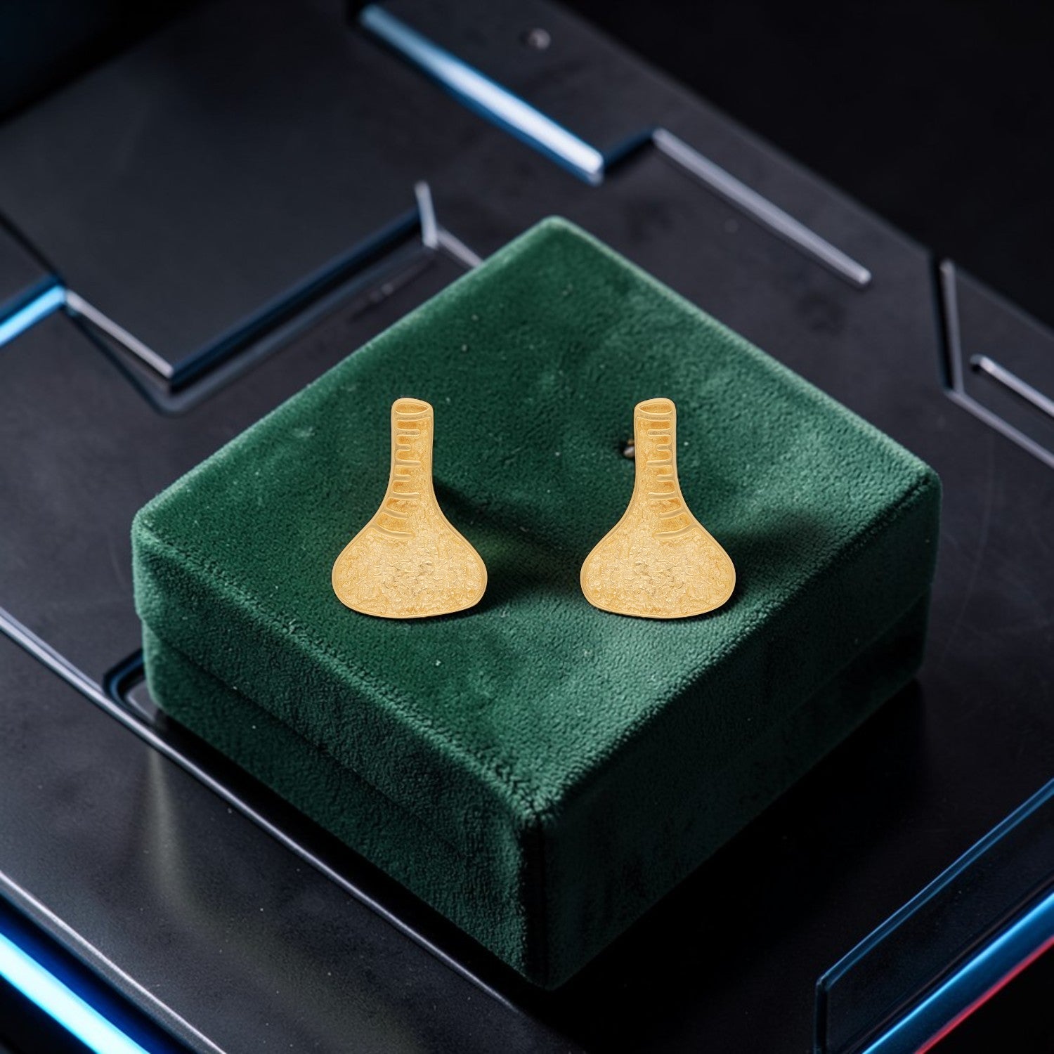 Sterling Silver Textured Flask Top Earrings – Science Collection | SKU: 0022638519, 0022638526, 0022638533, 0005867318, 0005867325, 0005867332, 0005867349, 0005867356, 0005867363, 0005867370