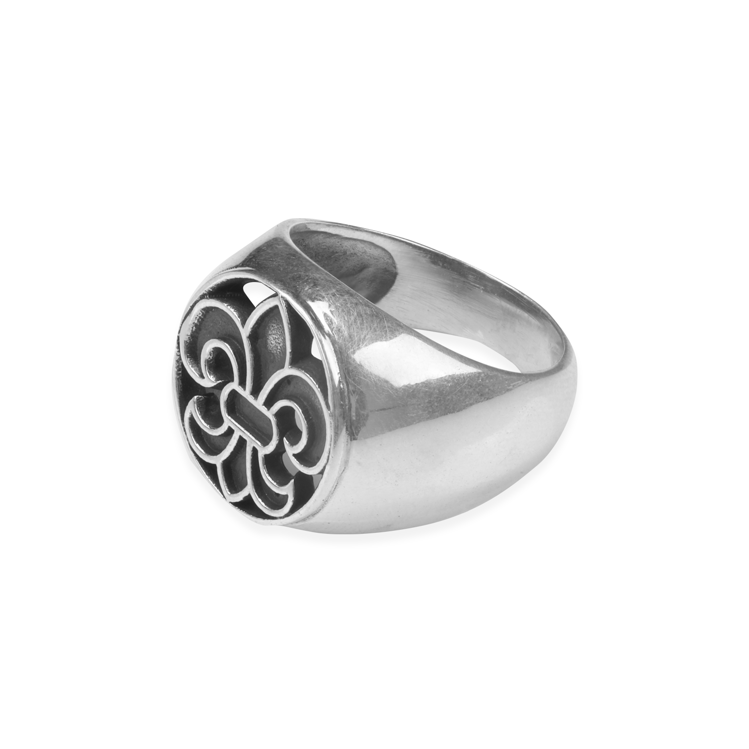 Ancient Warrior: Oxidized Silver Men's Ring | SKU: 0018200119