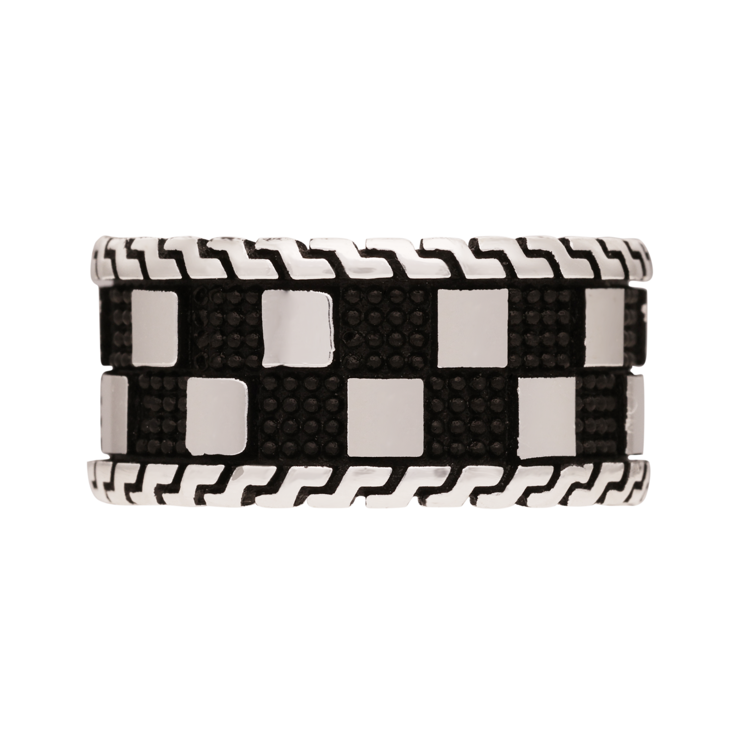 STERLING SILVER OXIDIZED BAND RING | SKU: 0018640182