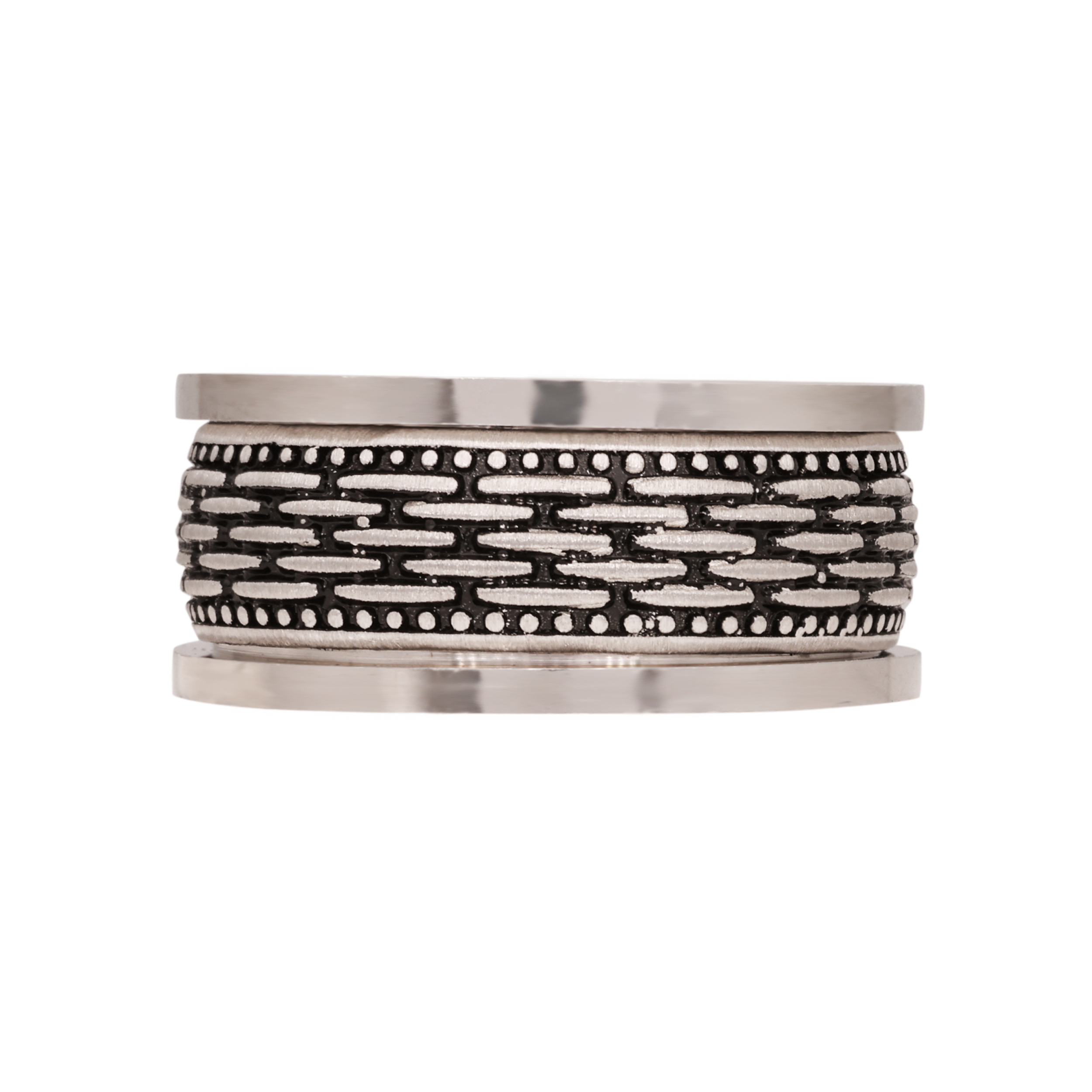 STERLING SILVER OXIDIZED BAND RING | SKU: 0018640854
