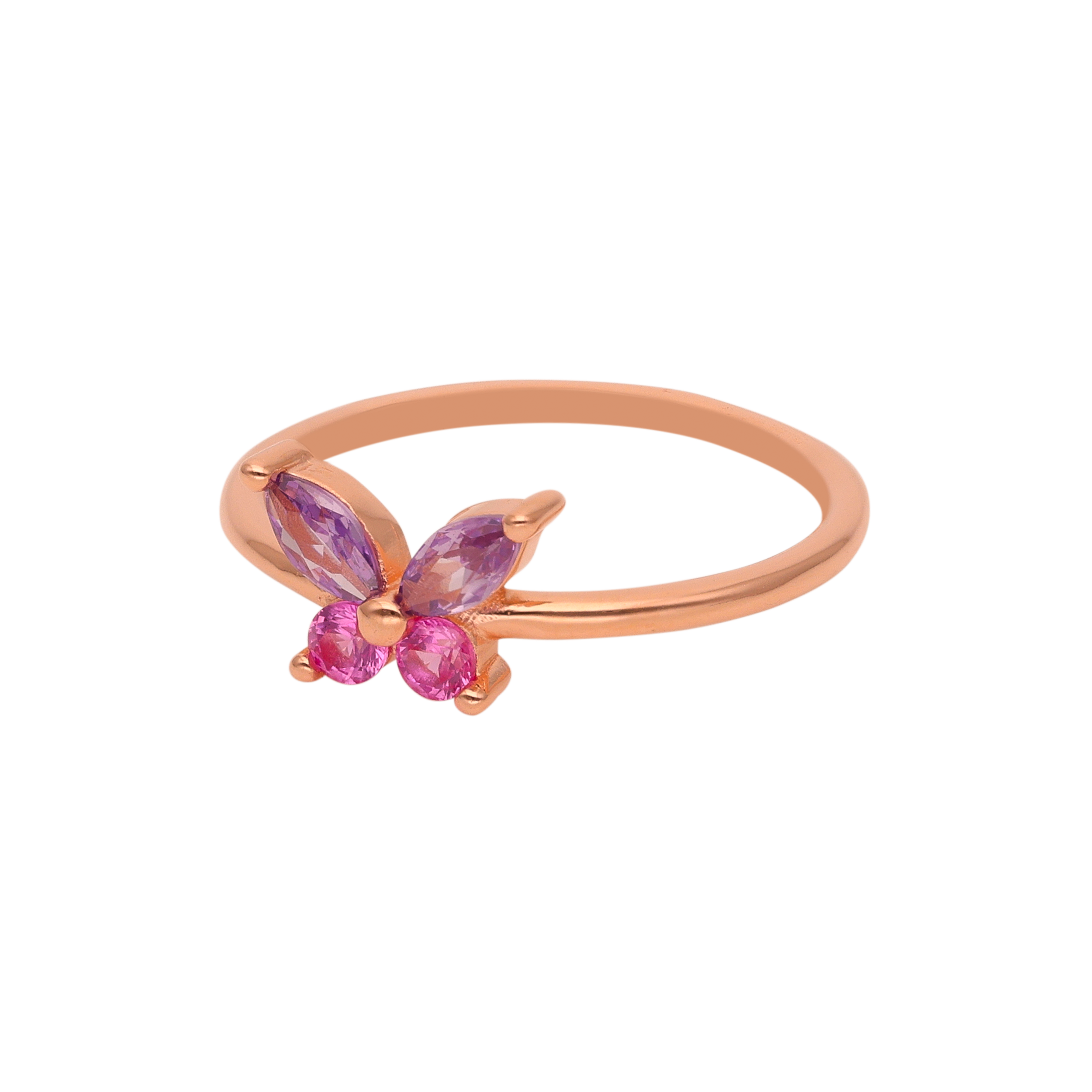 Gold Butterfly Ring, Dainty Silver Ring, Best Friend Rose Gold Ring, Gift  for Her, Mom, - Etsy