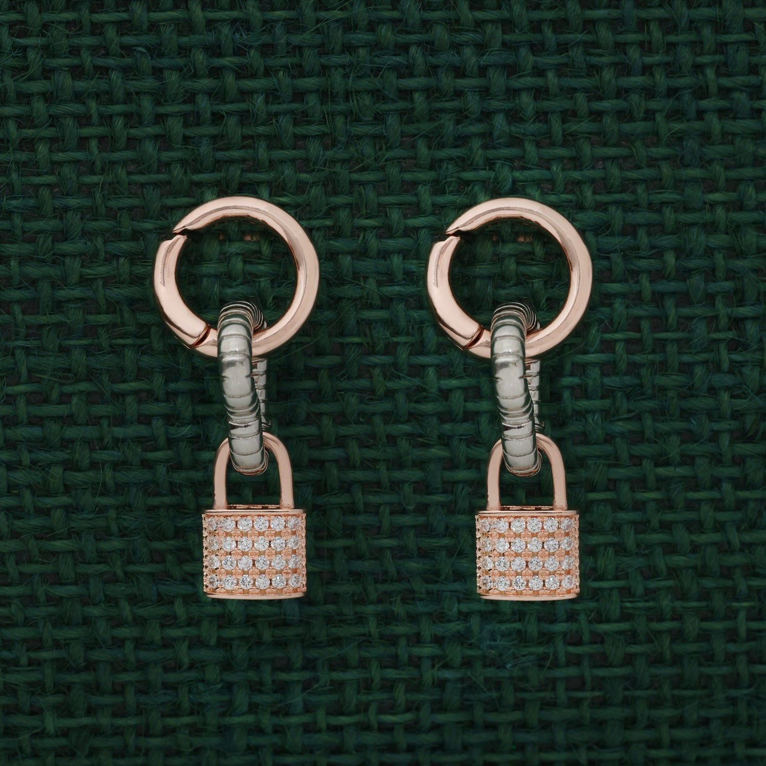 Dynamic Duo: Locket Drop Earrings | SKU:  0019203577, 0019203652