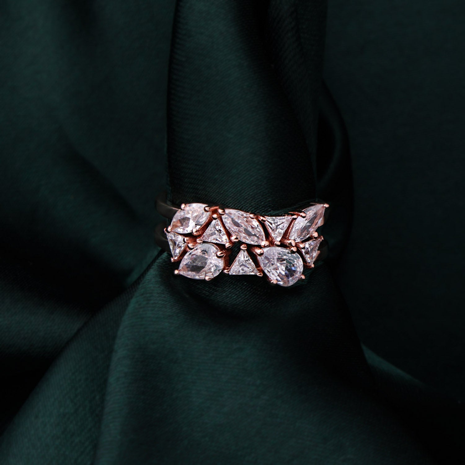 Rose Gold Silver Ring | SKU: 0019211541, 0019211930 - crash.club by CKC