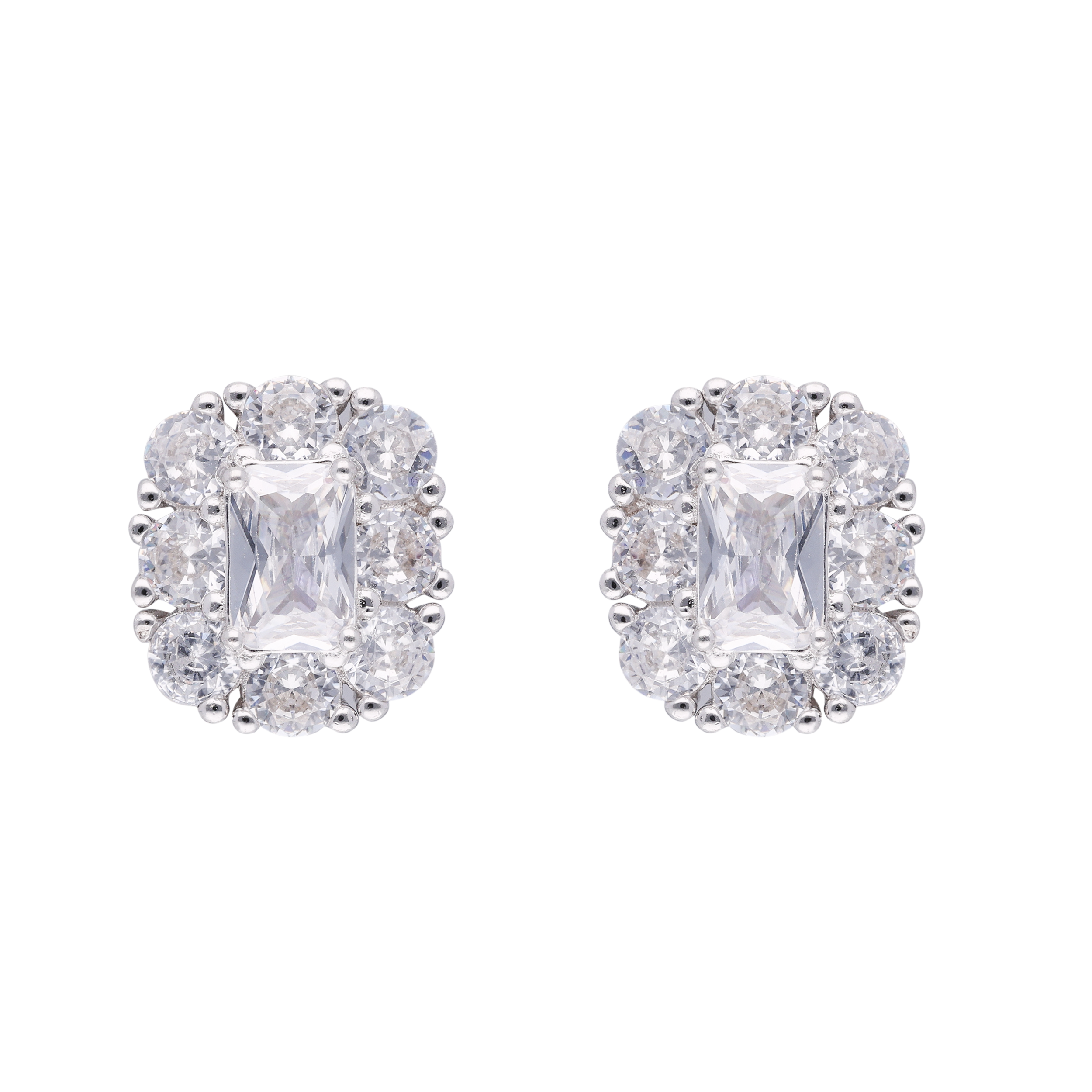 Botanical Bloom: Sterling Silver Flower Stud Earrings | SKU: 0002983813, 0002984056, 0019258232 - crash.club by CKC