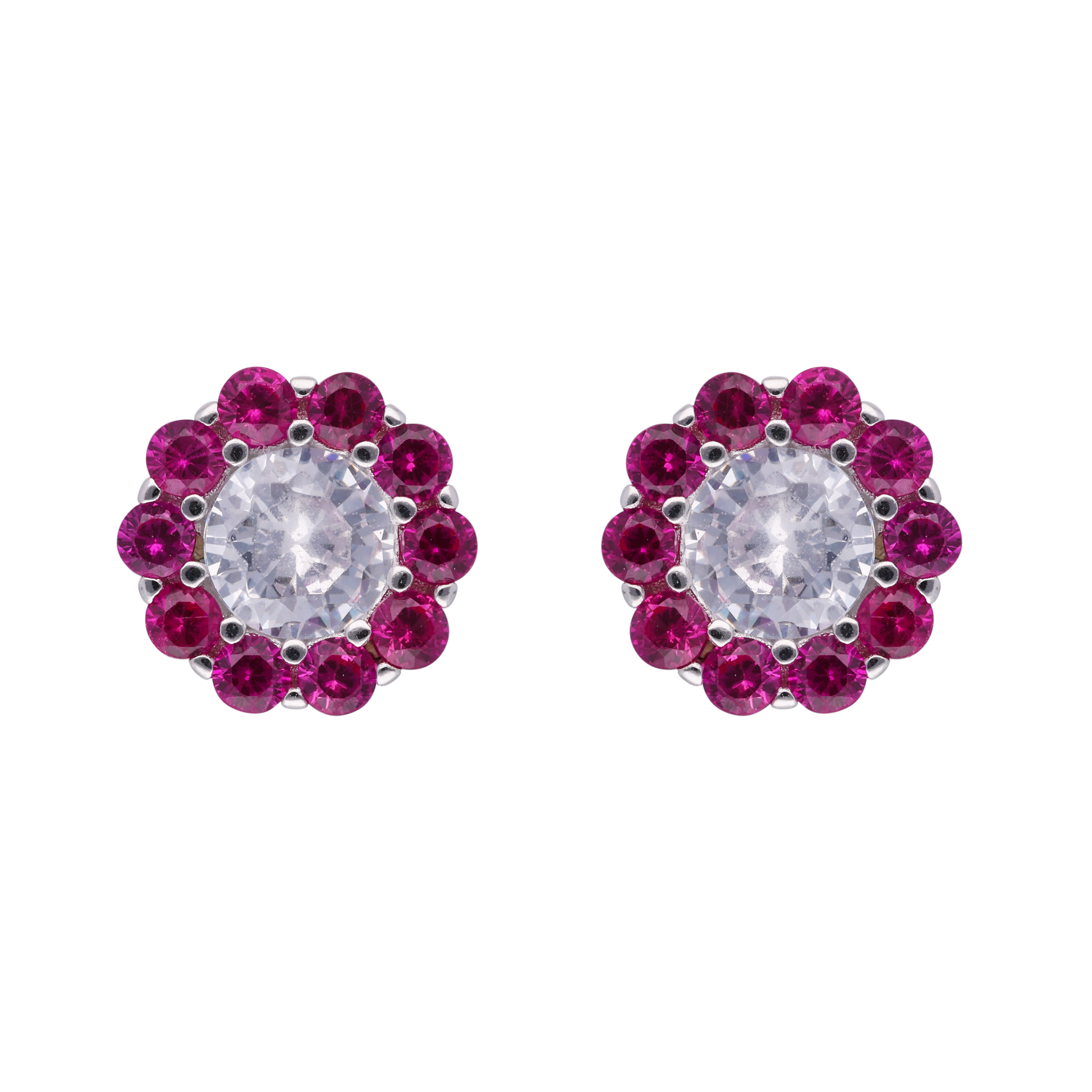 Purple Gemstone Stud Earring | SKU: 0004428831