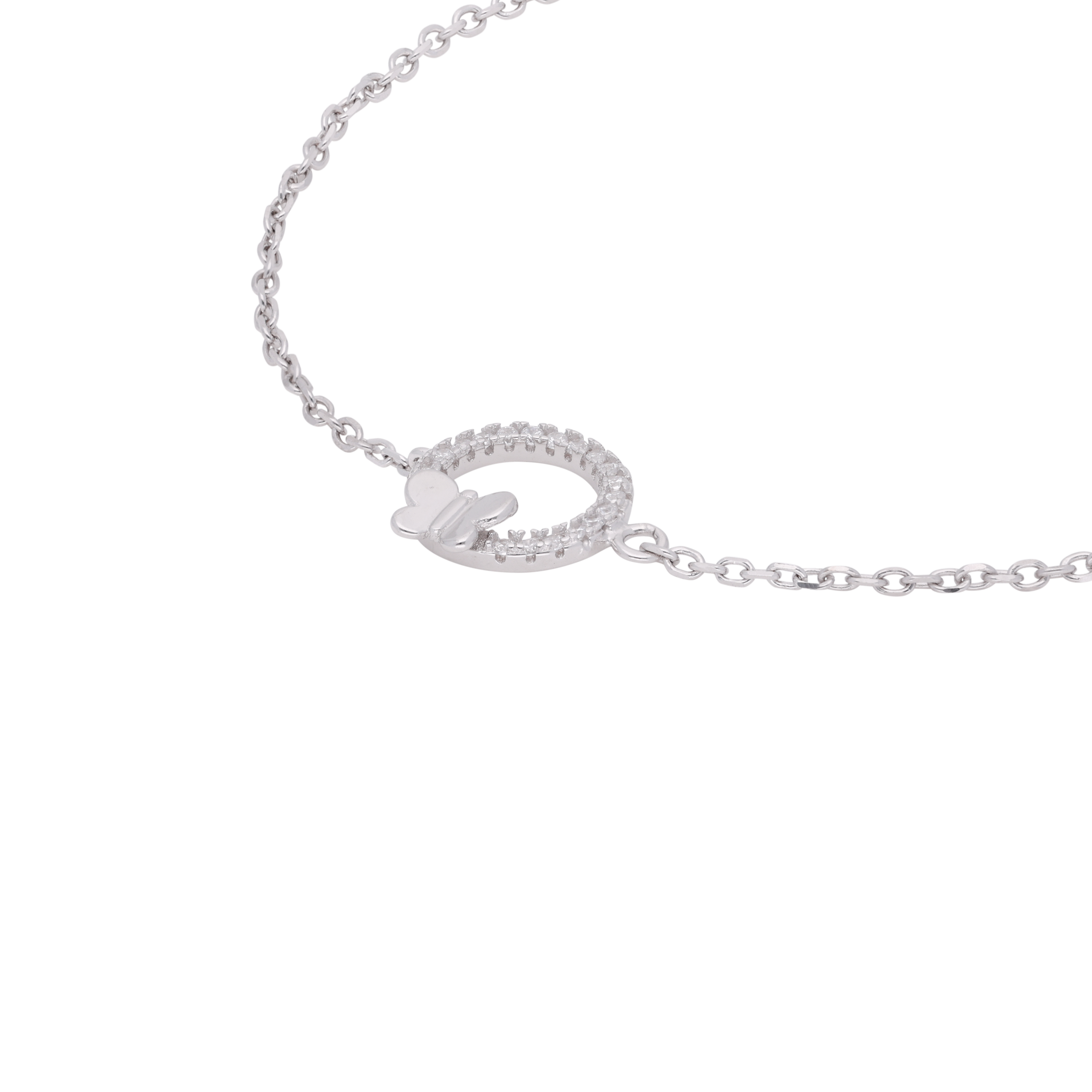Butterfly sterling silver necklace chain- Crash Club by CKC