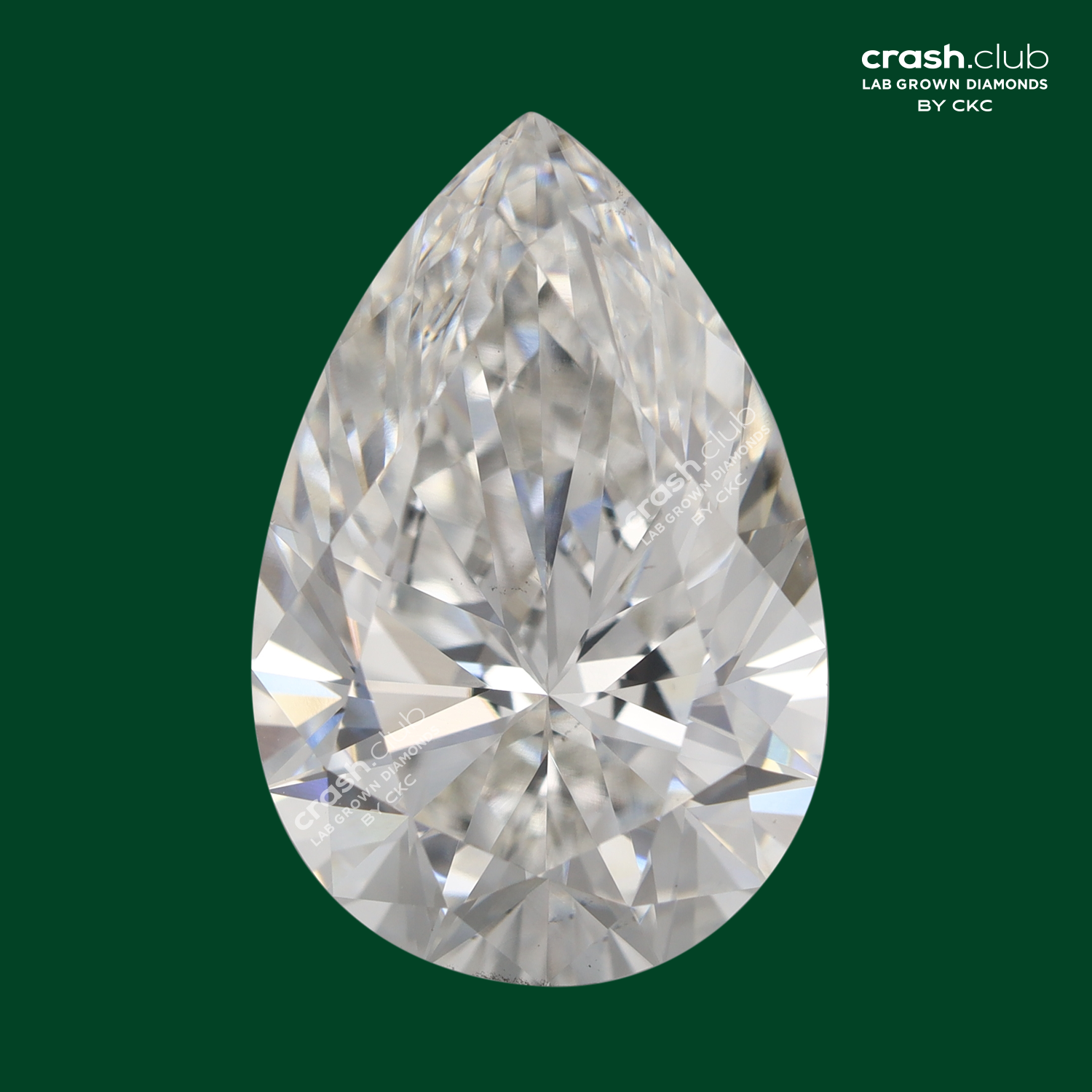 Pear Cut 3 .06 Carats Lab Grown Diamond | SKU: 0019715957