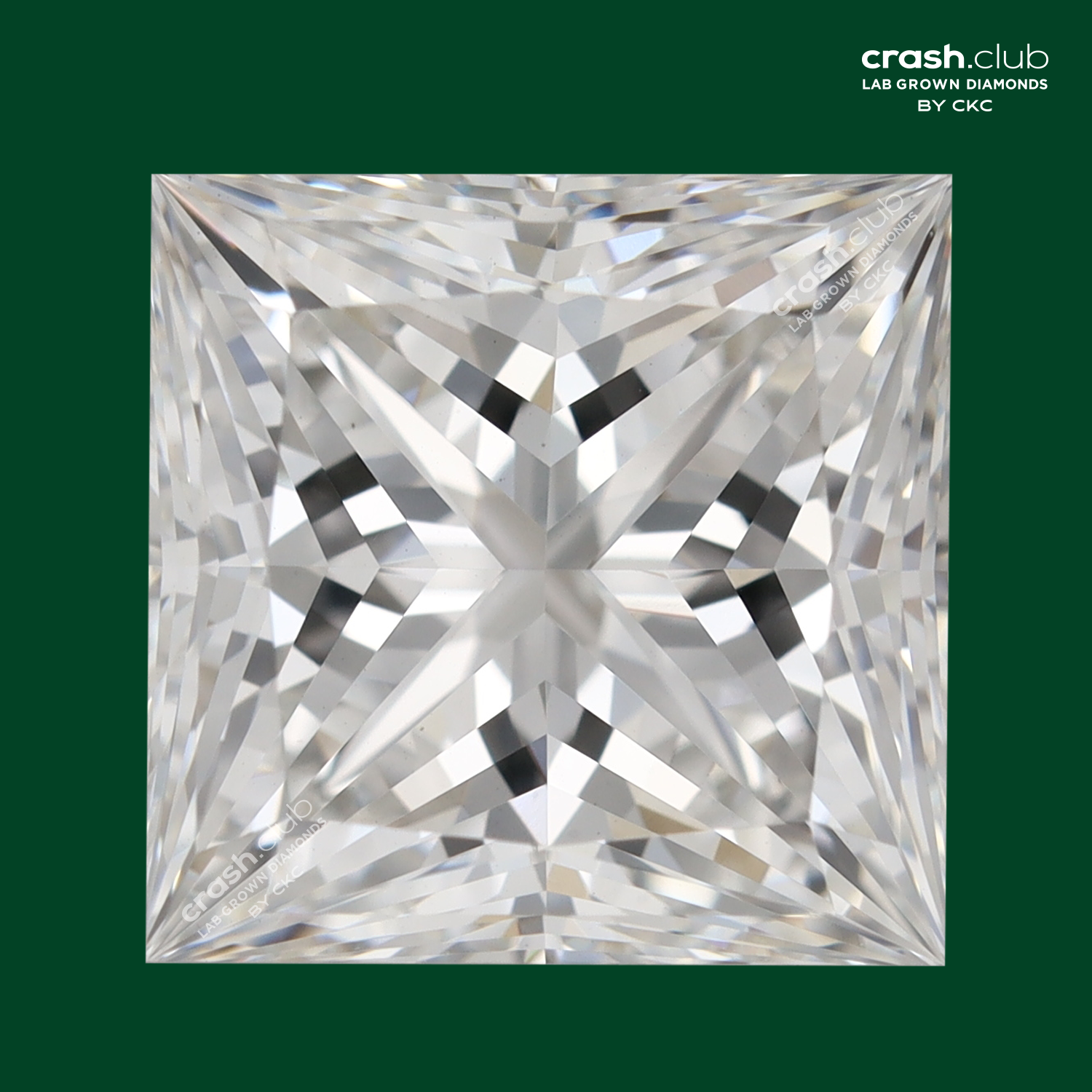 Princess Cut 2.03 Carats Lab Grown Diamond | SKU: 0019715995