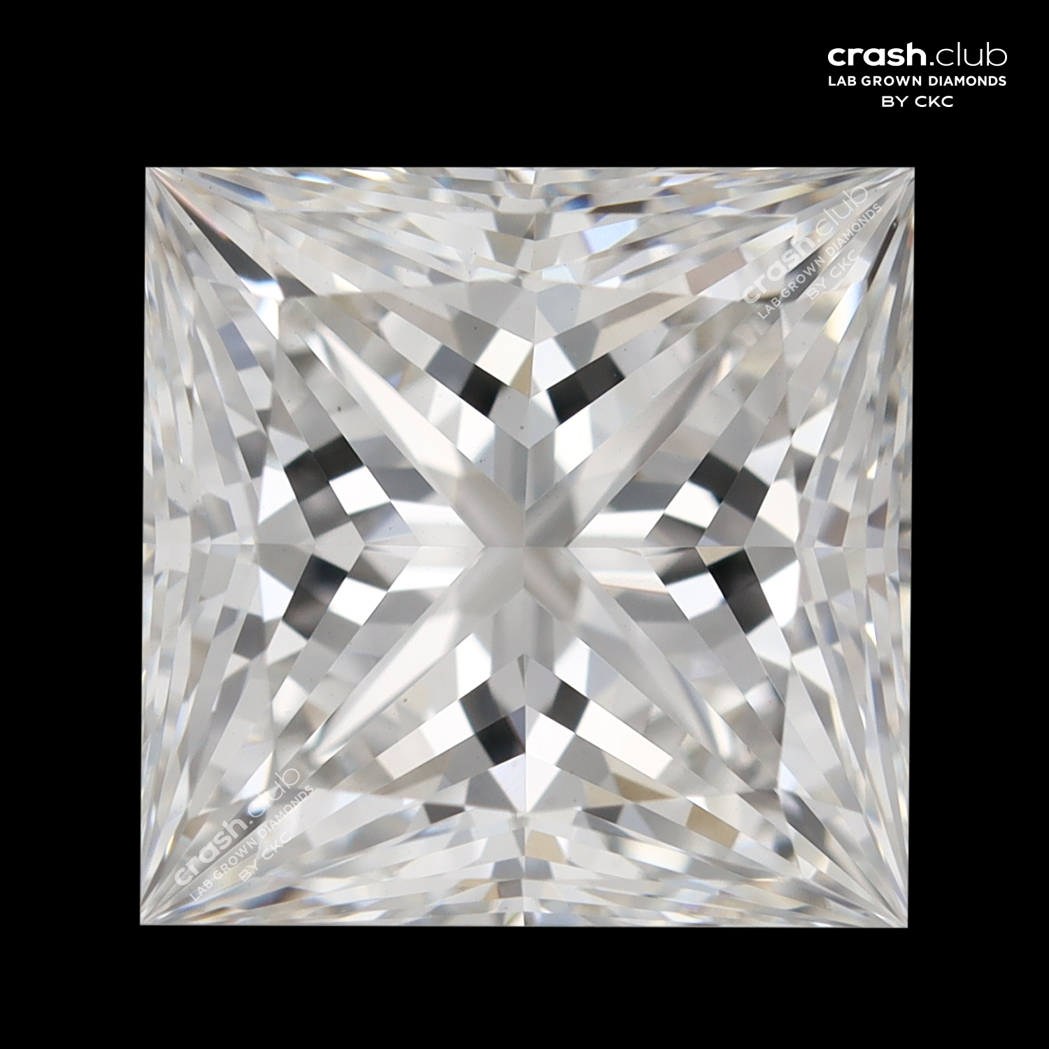 Princess Cut 2.03 Carats Lab Grown Diamond | SKU: 0019715995