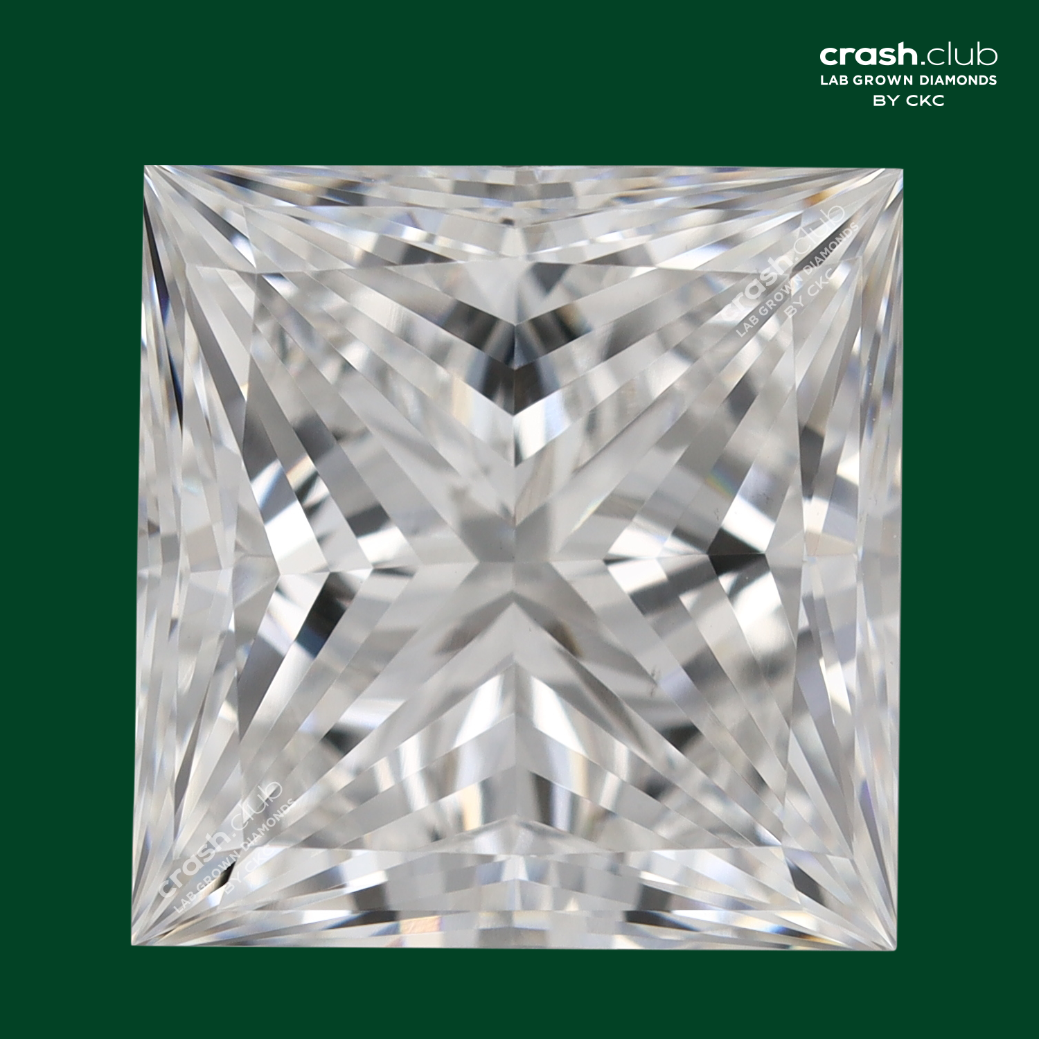 Princess Cut 3.00 Carats Lab Diamond | SKU: 0019716008