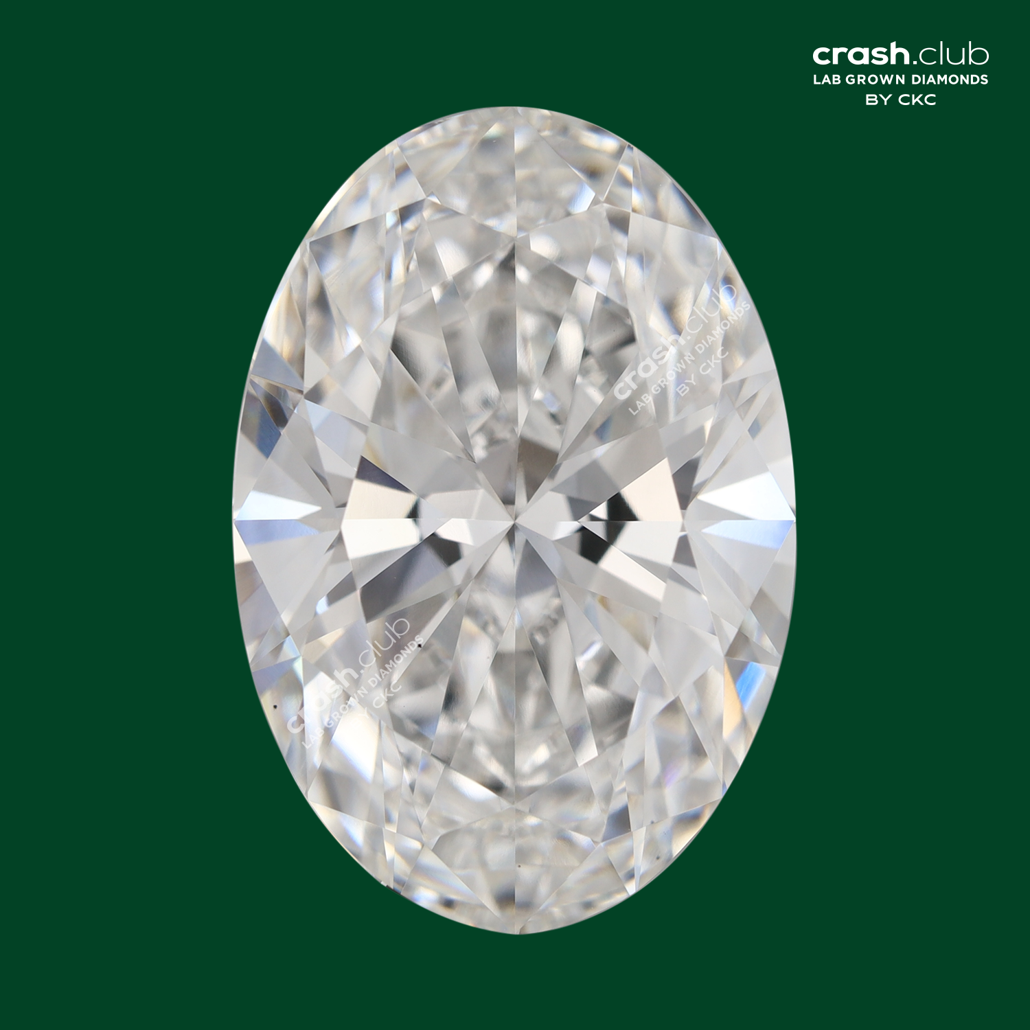 Oval Cut 5.05 Carats Lab Grown Diamond | SKU: 0019716077