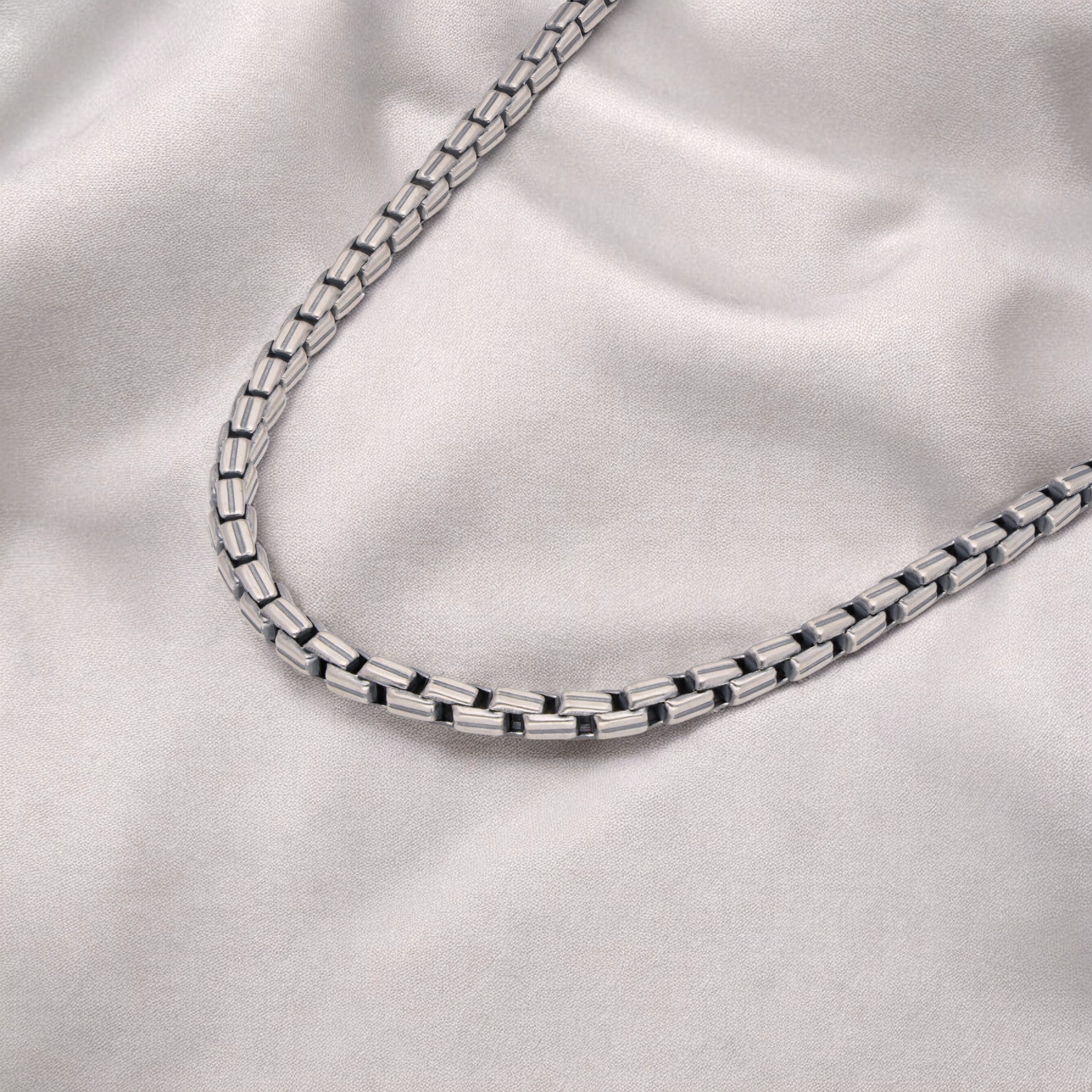 Sterling Silver Masculine Chain" | SKU : 0019768137, 0019768113, 0019768106, 0019768090, 0019768120