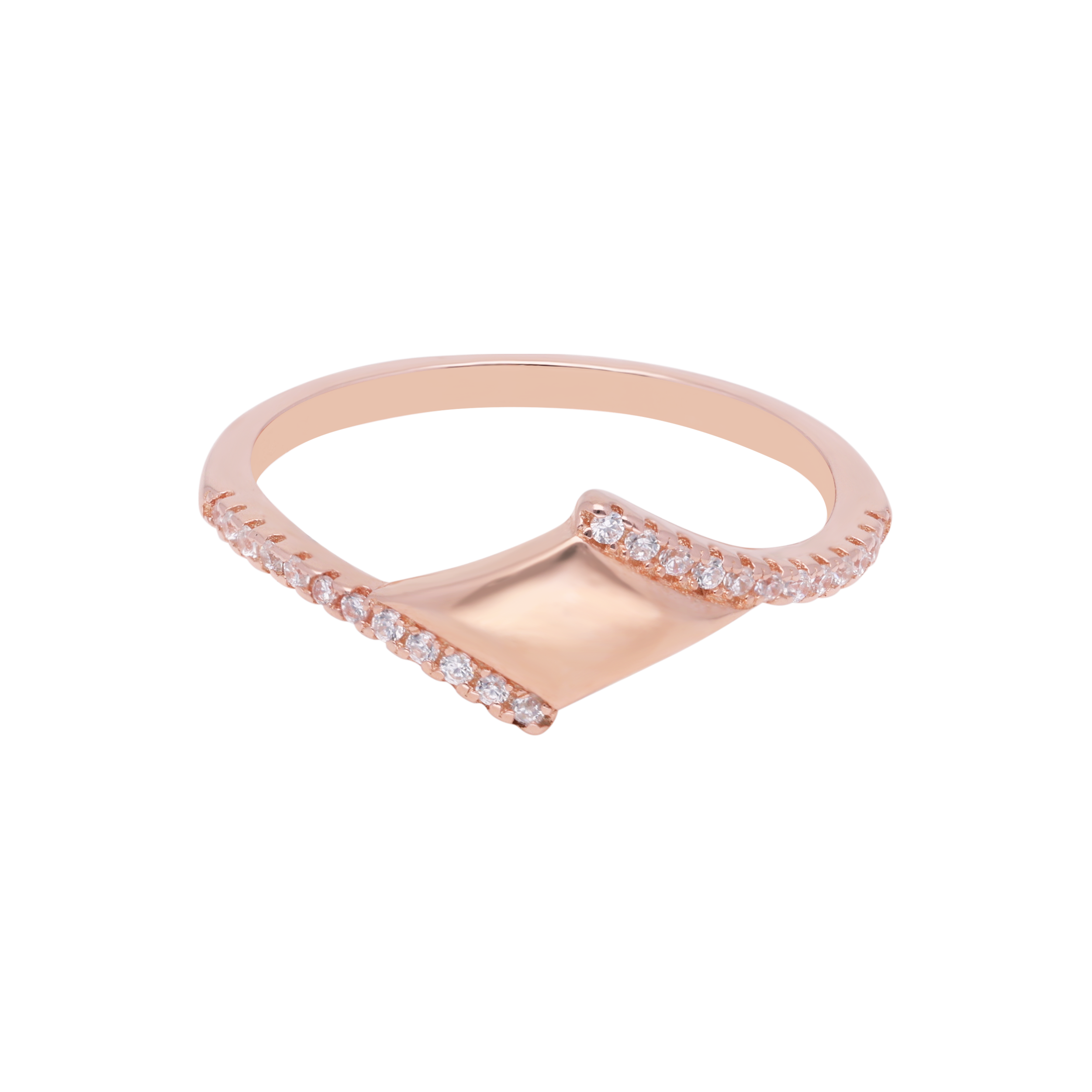 Rosé Radiance: Sterling Silver Band Ring with Rose Gold Accents | SKU : 0019799247, 0019799292, 0019799315, 0019799285, 0019799254, 0019799230, 0019799308, 0019799278, 0019799315, 0019799261