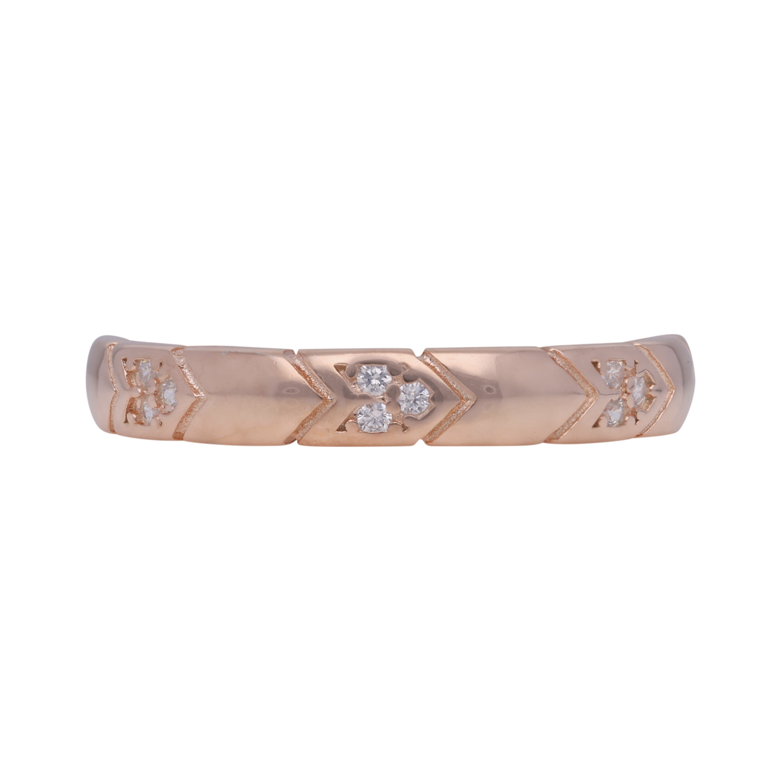 Radiant Glow: Sterling Silver Band Ring with Cubic Zirconia Sparkle | SKU : 0019883830, 0019883885, 0019883878