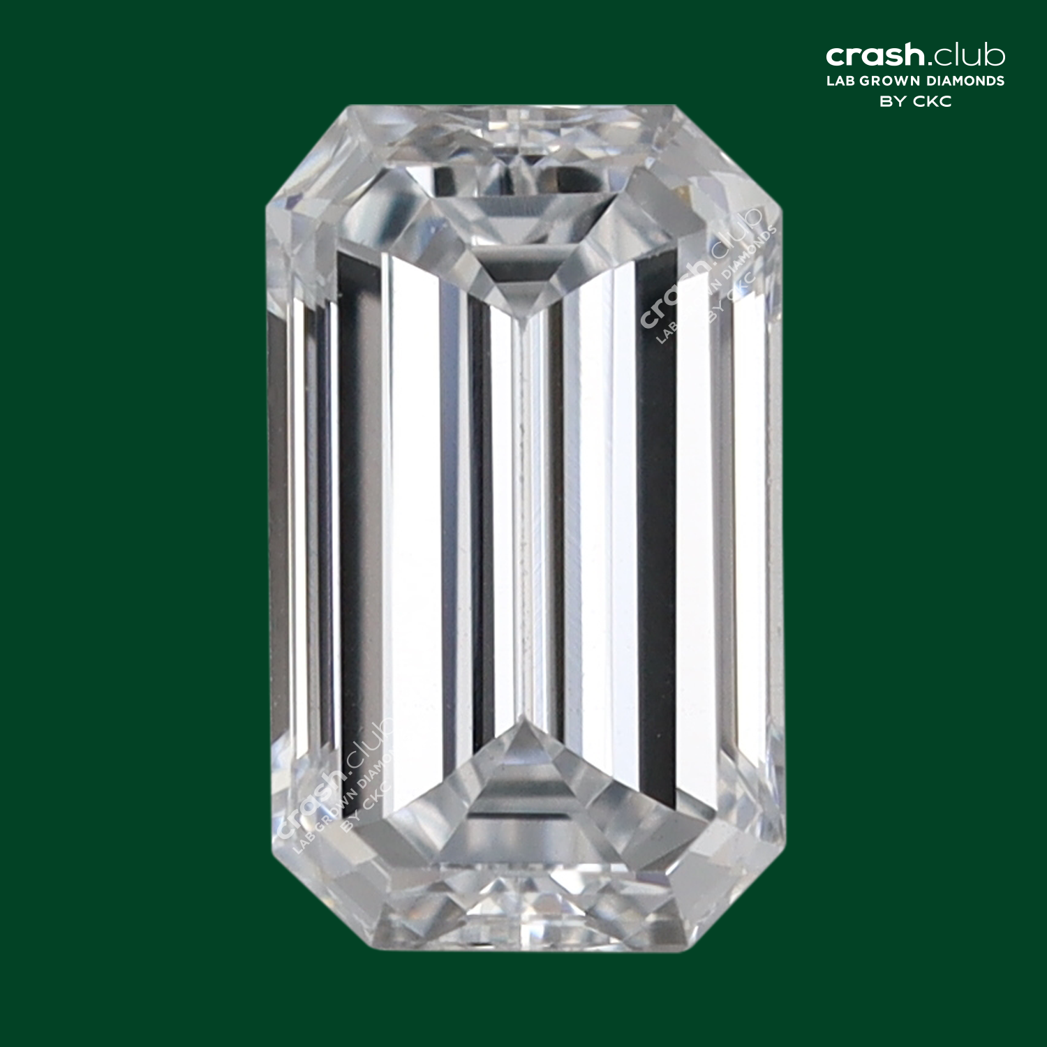 Emerald Cut 0.29 Carats Lab Grown Diamond | SKU : 0019931593 - crash.club by CKC