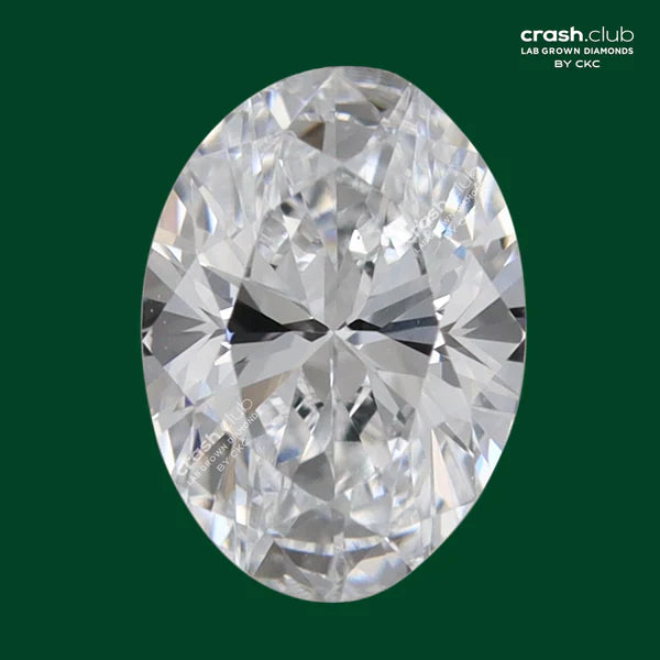 OVAL SHAPE 0.26 CARATS LAB GROWN DIAMOND | SKU : 0019931623 - crash.club by CKC