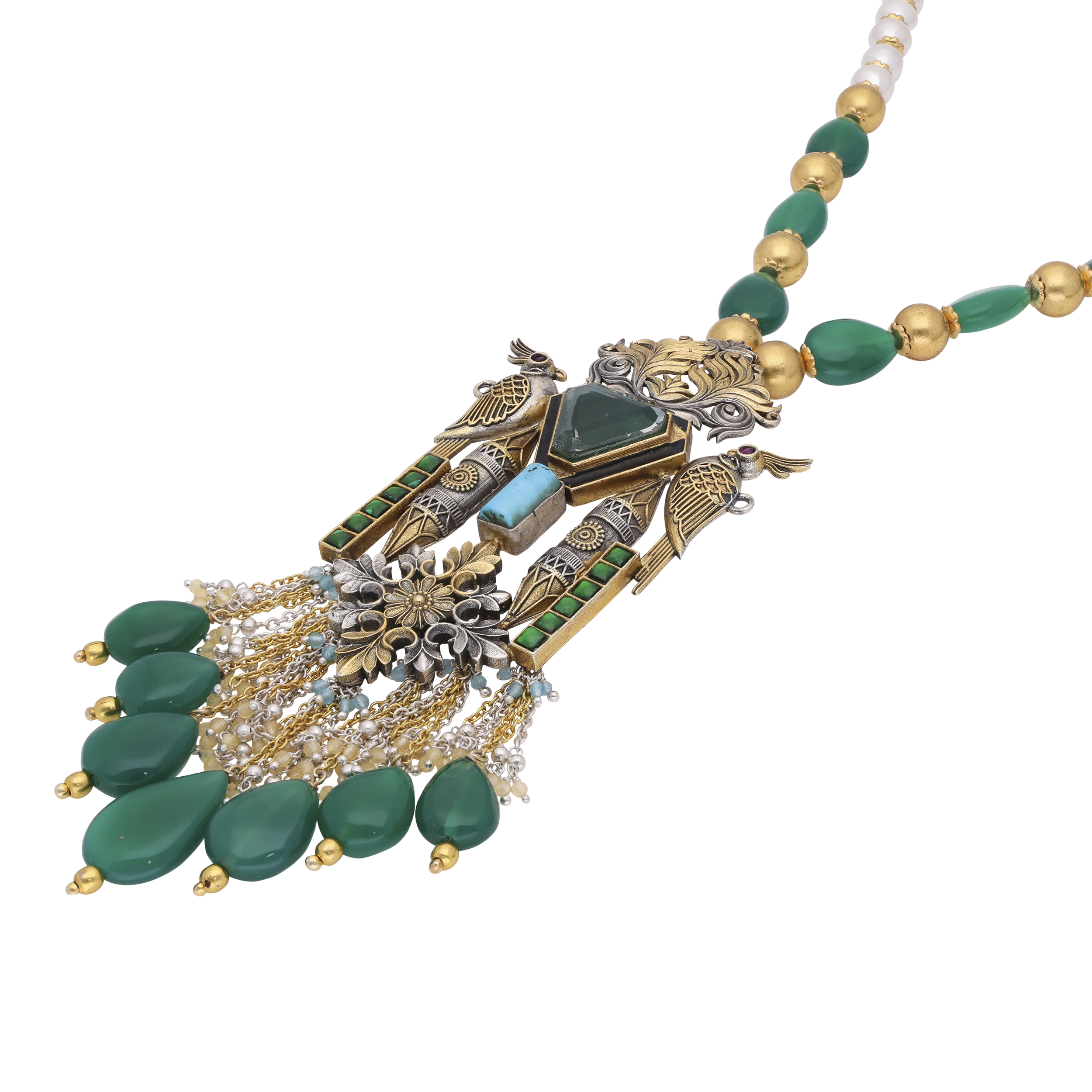 Opulent Gemstone Haara Necklace | SKU : 0020232900