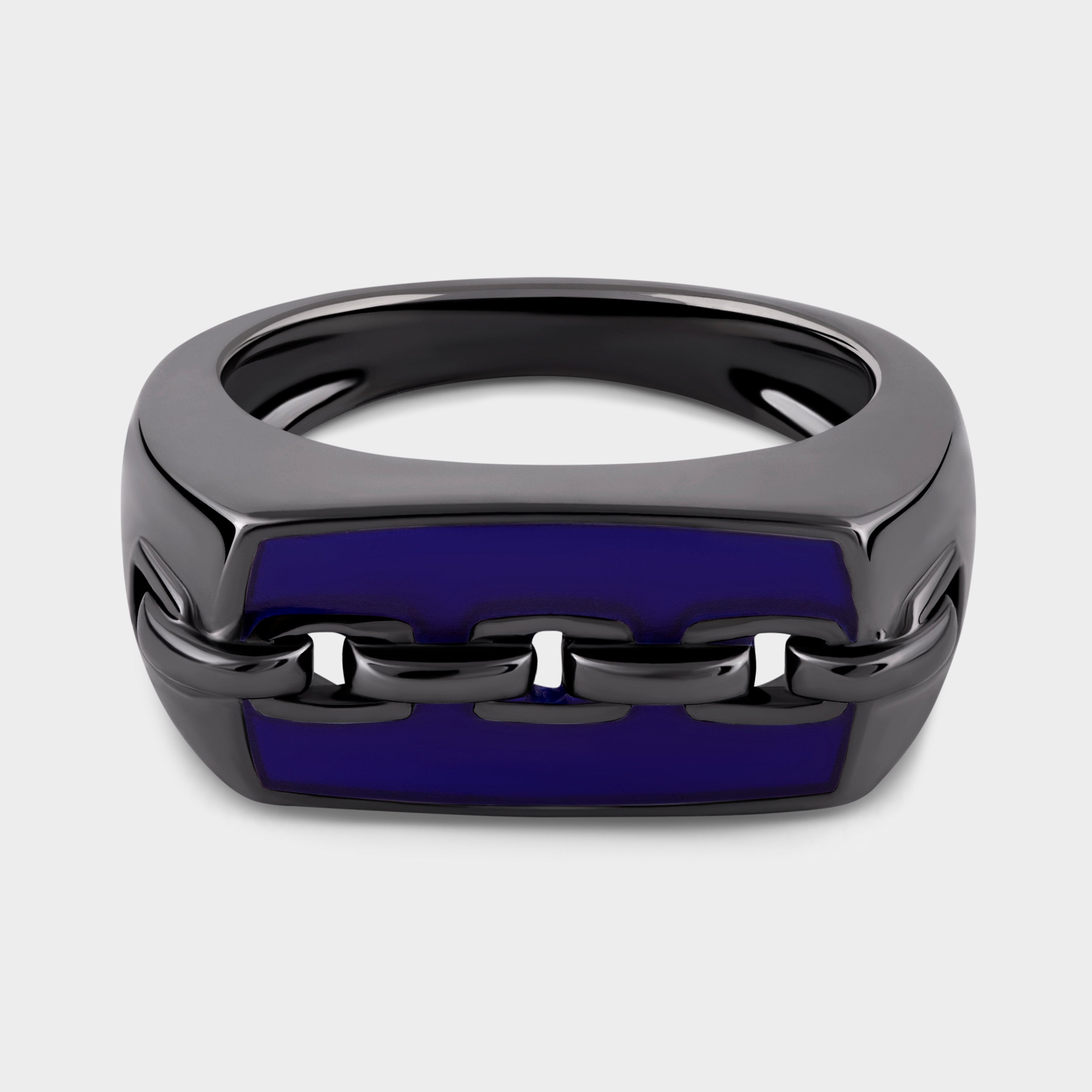 Azure Chain Sterling Silver Band | SKU : 0020418984, 0020419493, 0020419509 - crash.club by CKC