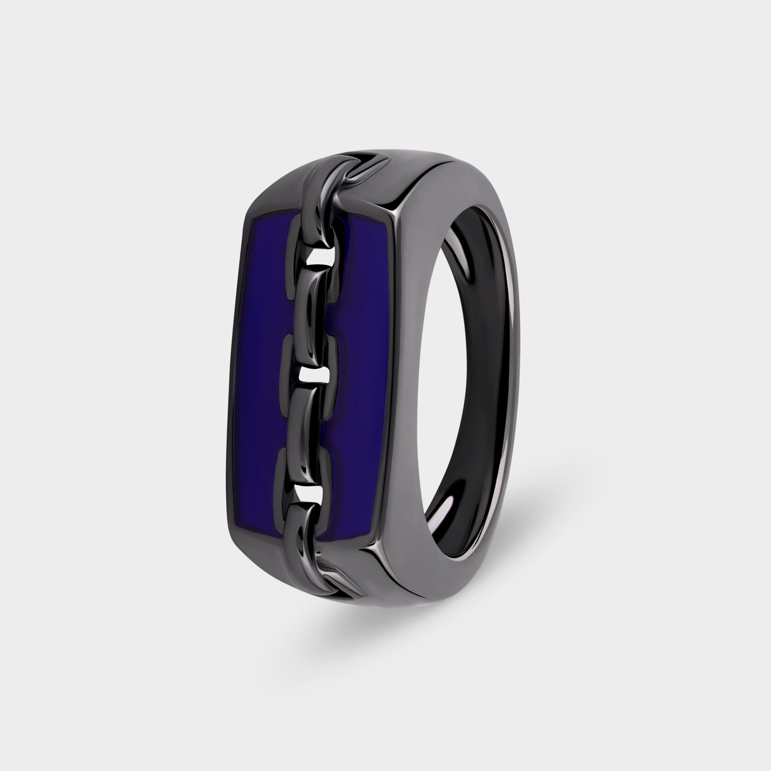 Azure Chain Sterling Silver Band | SKU : 0020418984, 0020419493, 0020419509 - crash.club by CKC