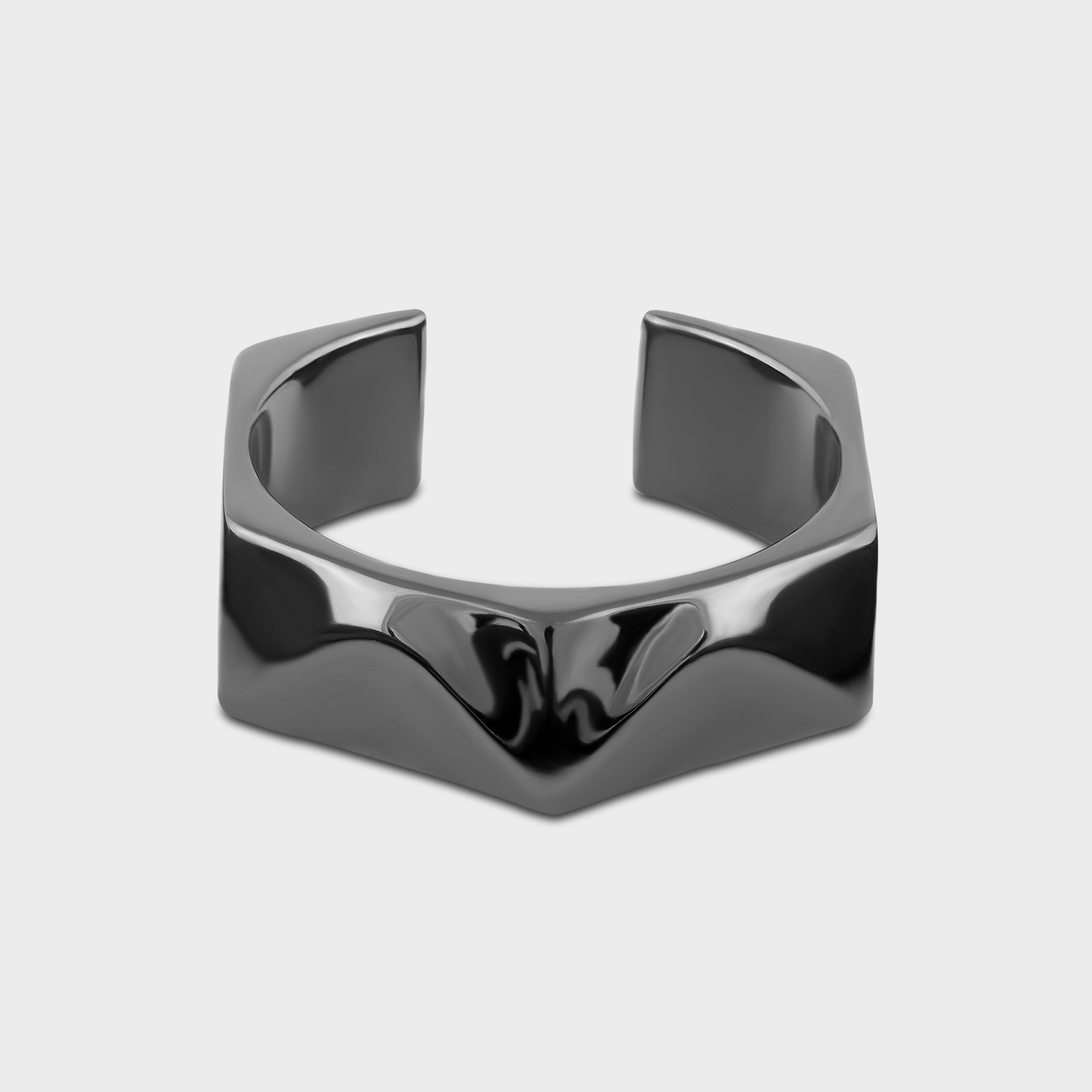 Onyx Edge Sterling Silver Band | SKU : 0020419011, 0020419462,0003346075 - crash.club by CKC