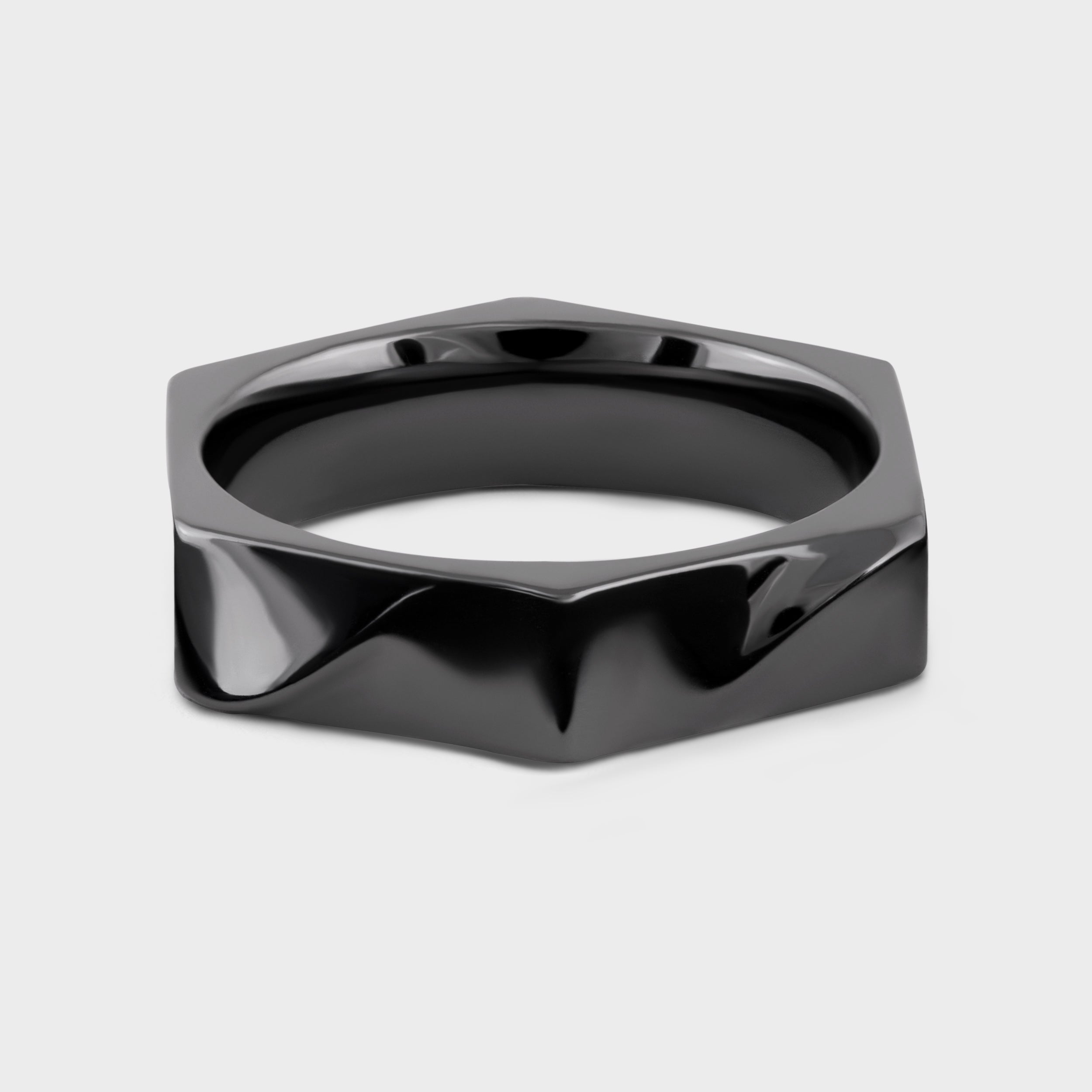 Shadowed Elegance Sterling Silver Band | SKU : 0003346129 , 0020419585, 0020419547 - crash.club by CKC