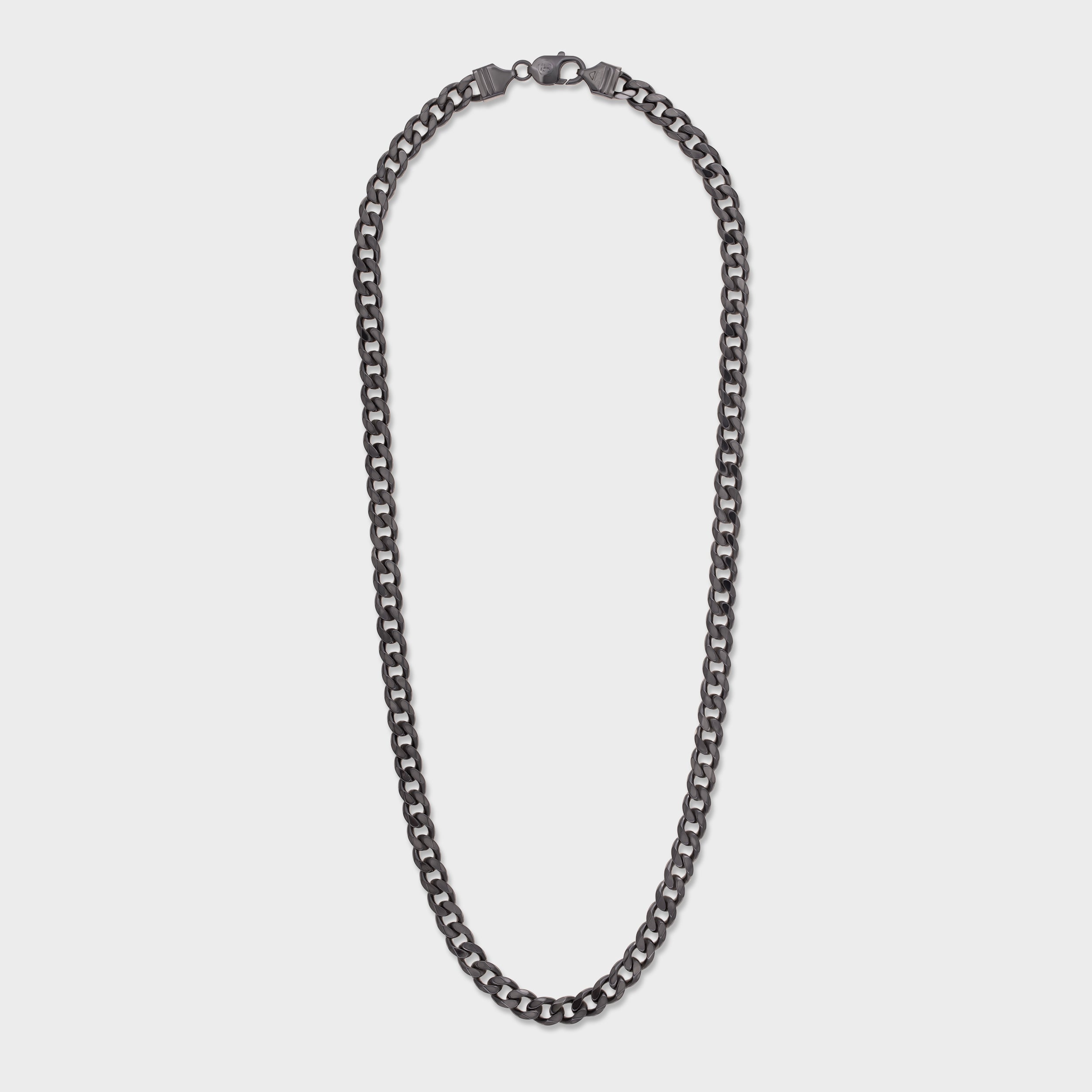 Elegant Black Rhodium Silver Chain | SKU : 0020420925, 0020420901, 0020420871