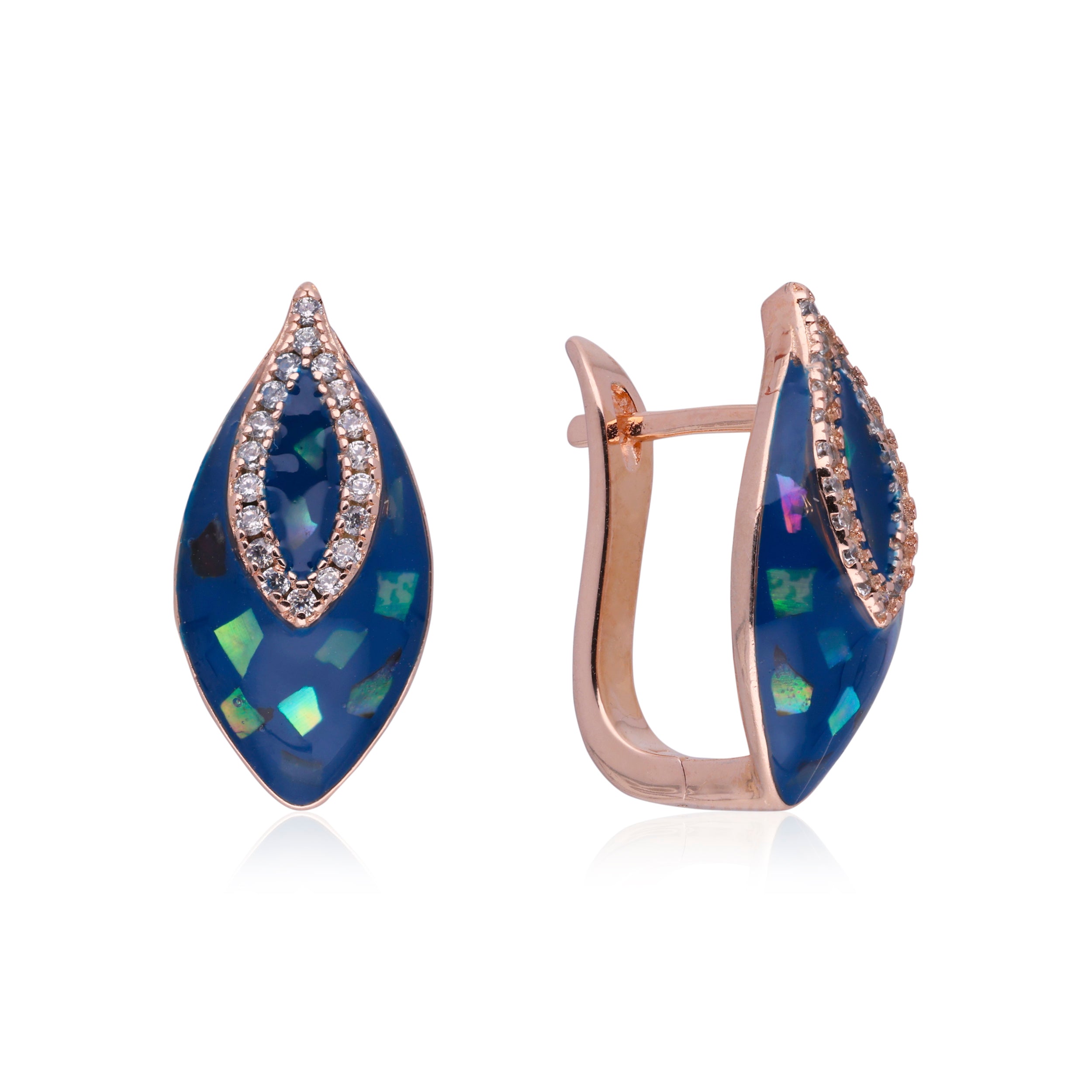 Peacock Elegance: Silver Vaali Earrings | SKU : 0020600297, 0003339329