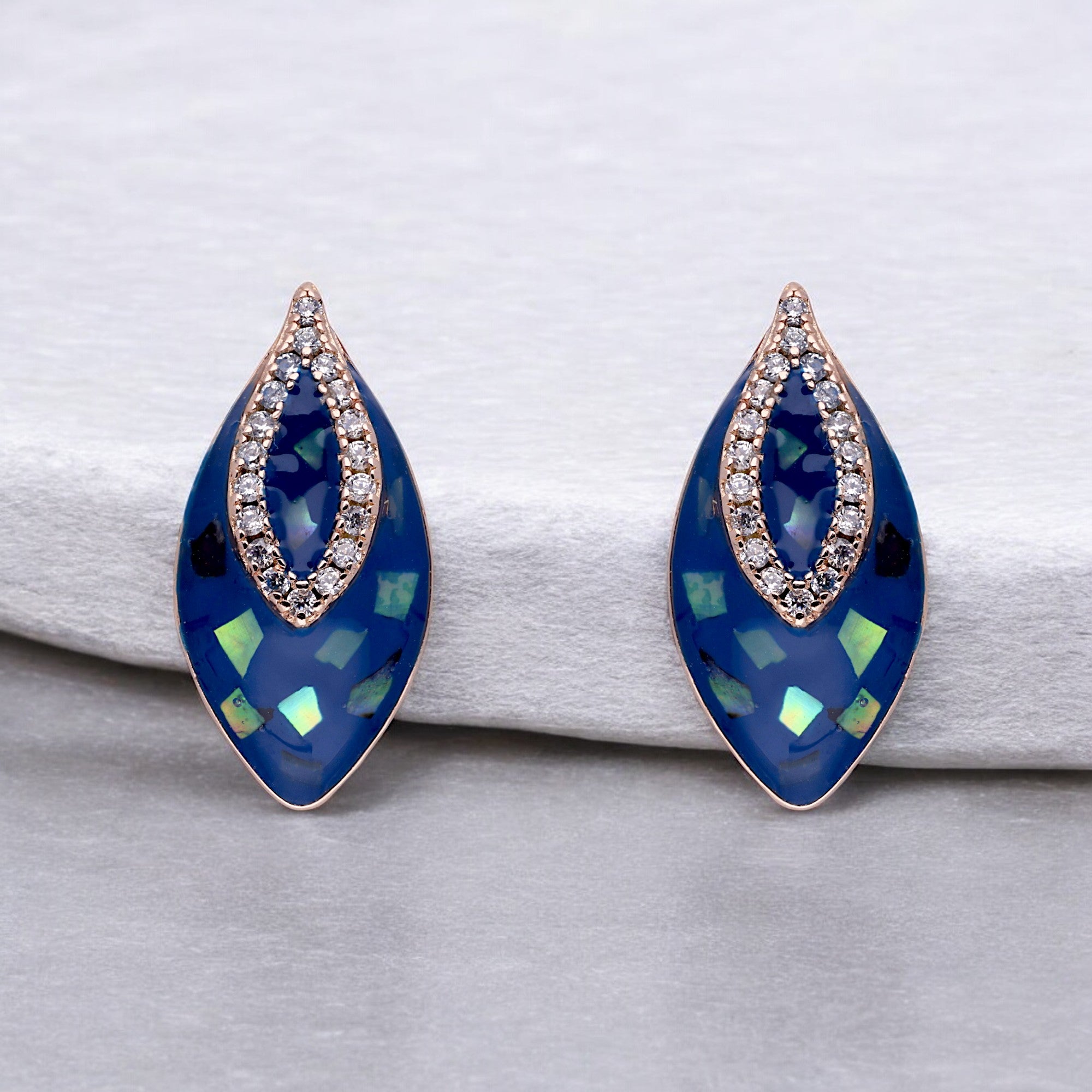 Peacock Elegance: Silver Vaali Earrings | SKU : 0020600297, 0003339329