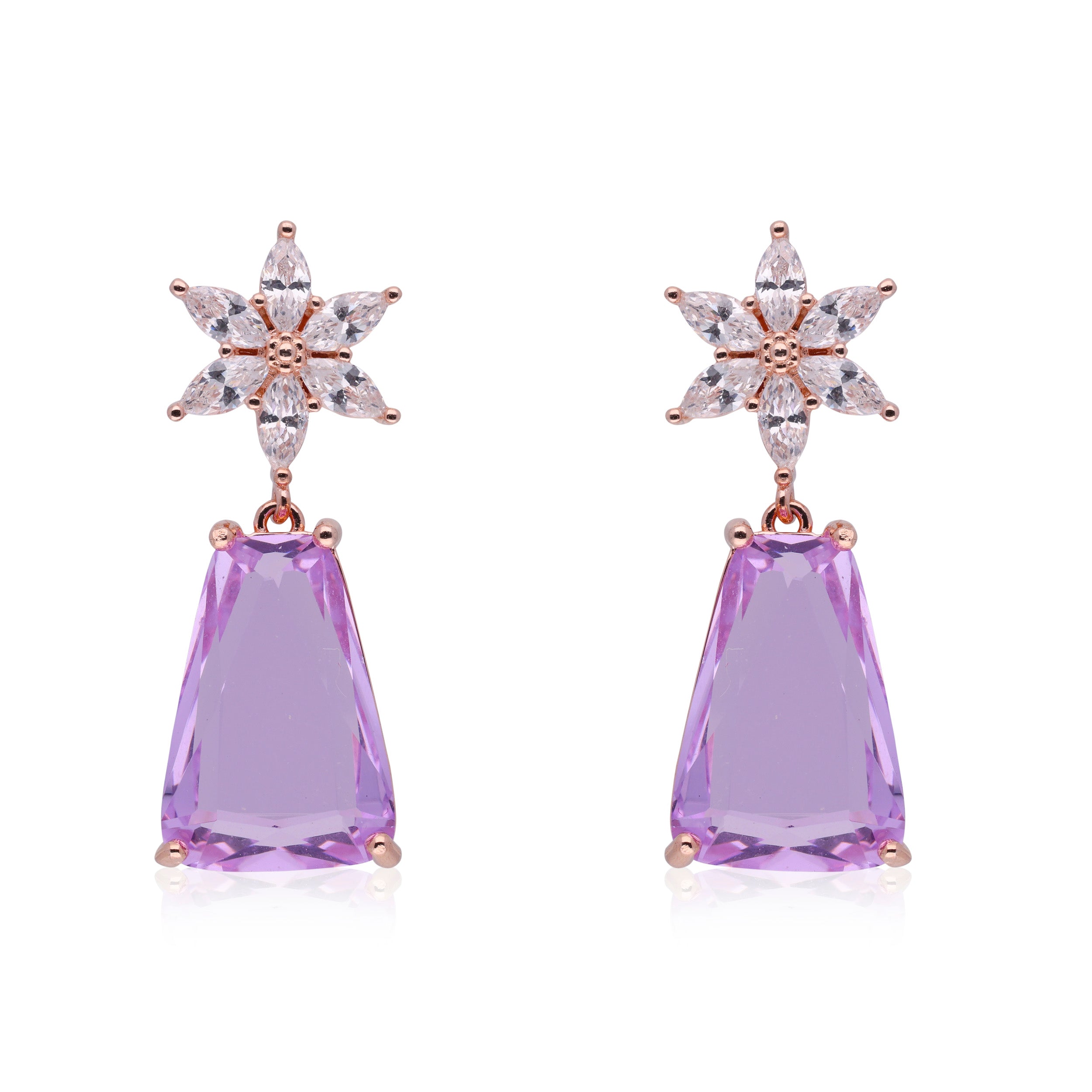 Blossom Drop Earrings | SKU : 0020600372 , 0020600365, 0003340363