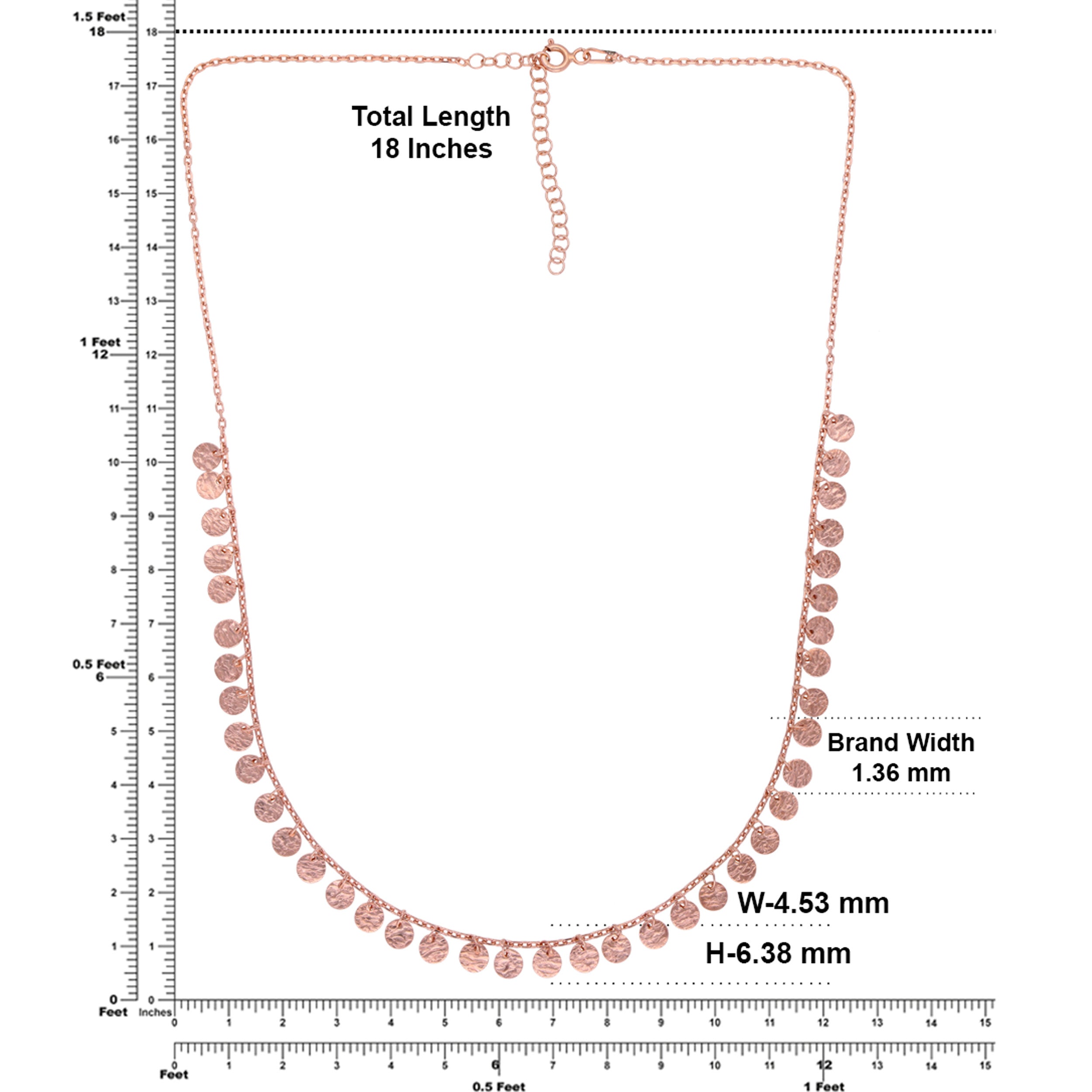 Timeless Harmony: Silver Circle Charms Sequence Chain | SKU : 0003340394, 0020600594 , 0020600587