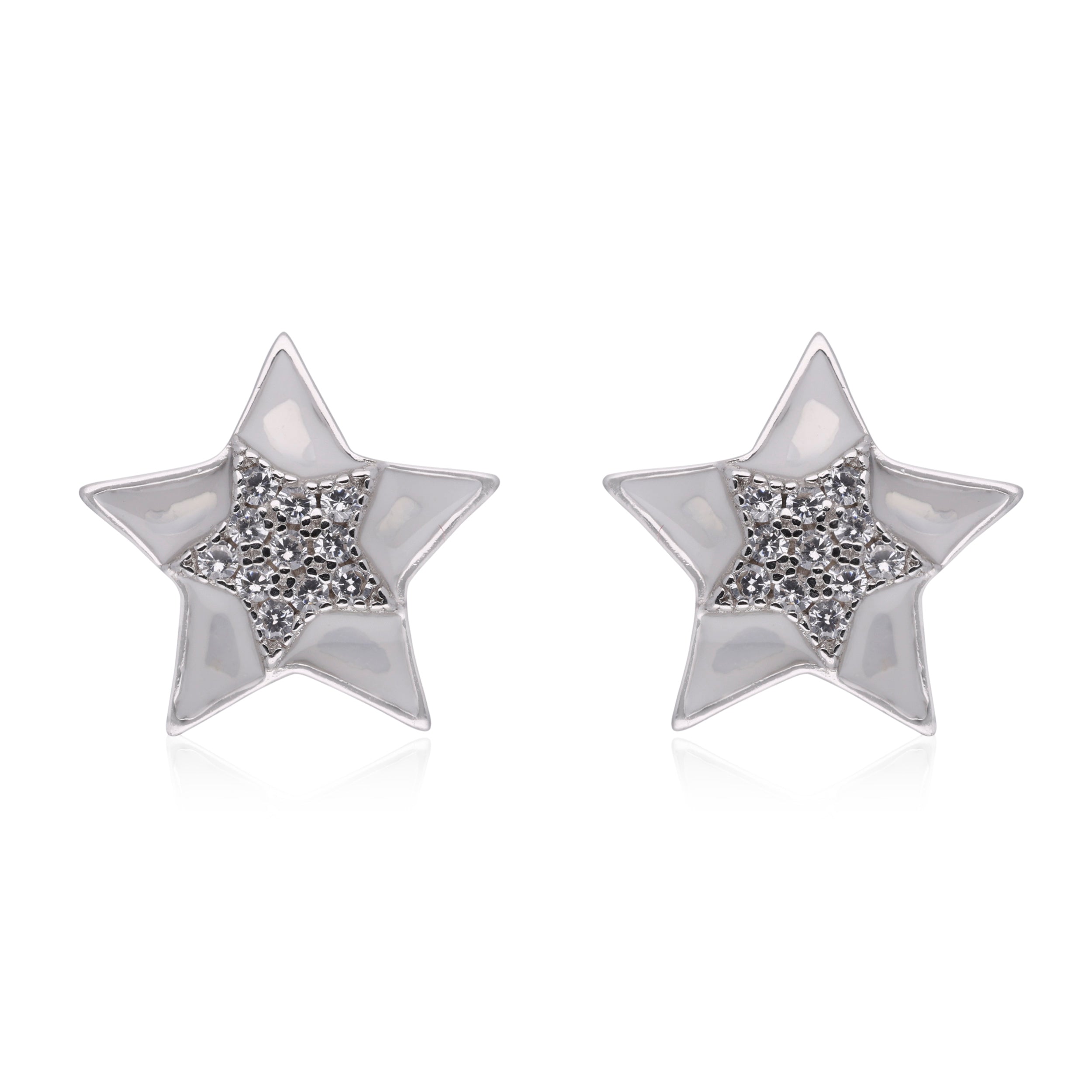 Star & Zircon Vaali Earrings | SKU : 0020612832, 0020612856, 0003342954