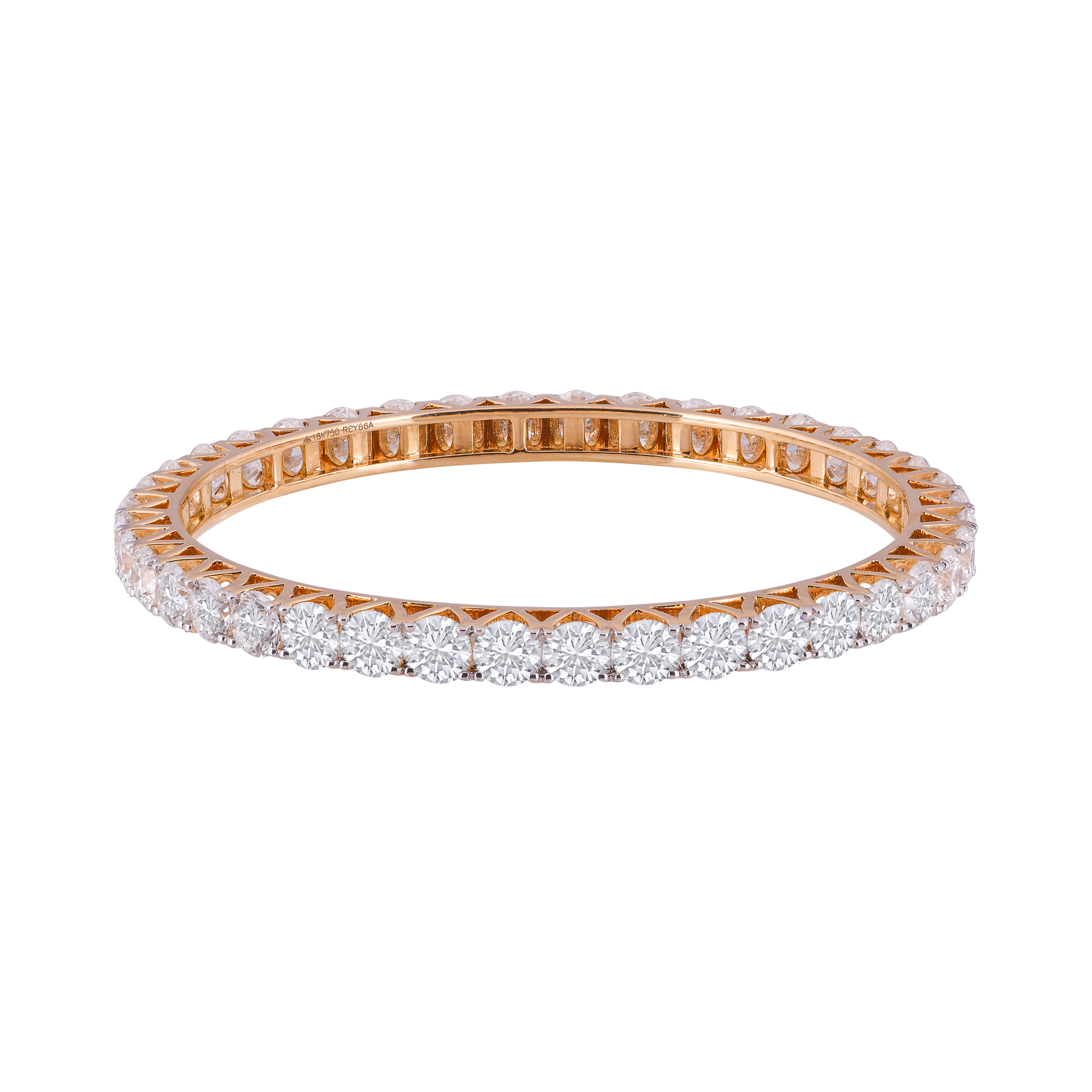 Dazzling Single Line Diamond Bangle | SKU : 0020719937