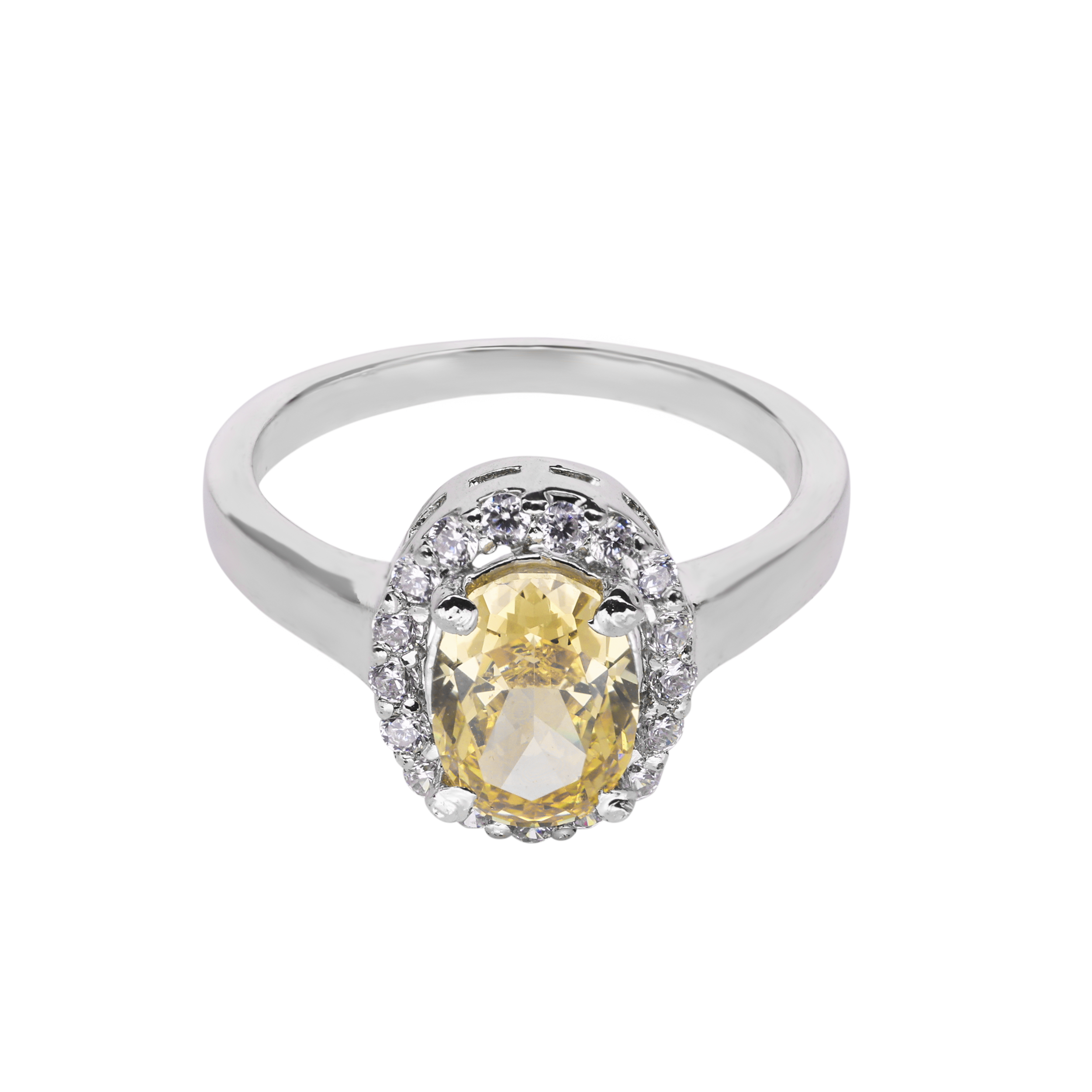 Sterling Silver Ring with Oval Gemstone | SKU : 0003395202, 0020810054, 0020810061, 0020813666