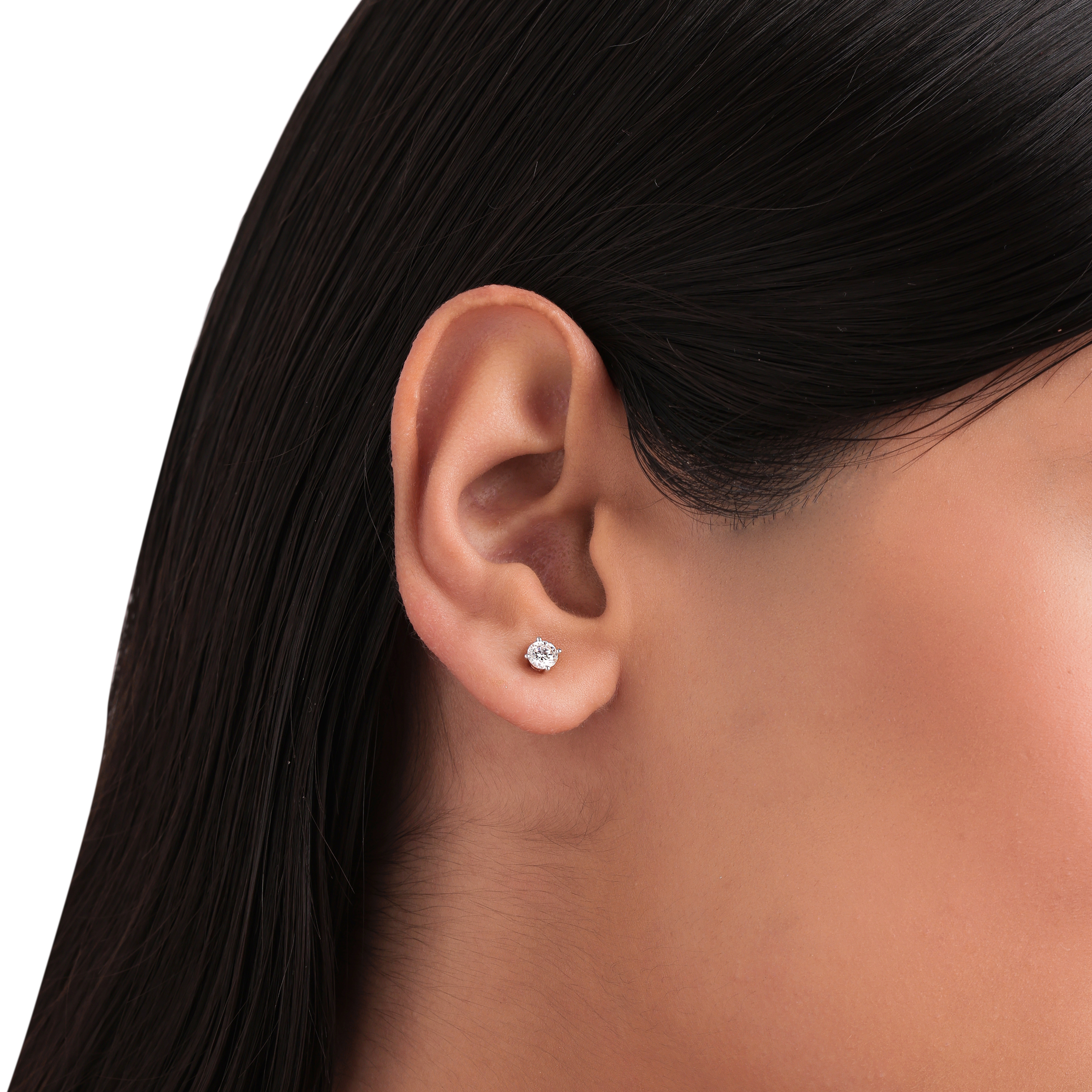 Round Brilliant Lab-Grown Diamond Earstuds | SKU : 0020833404