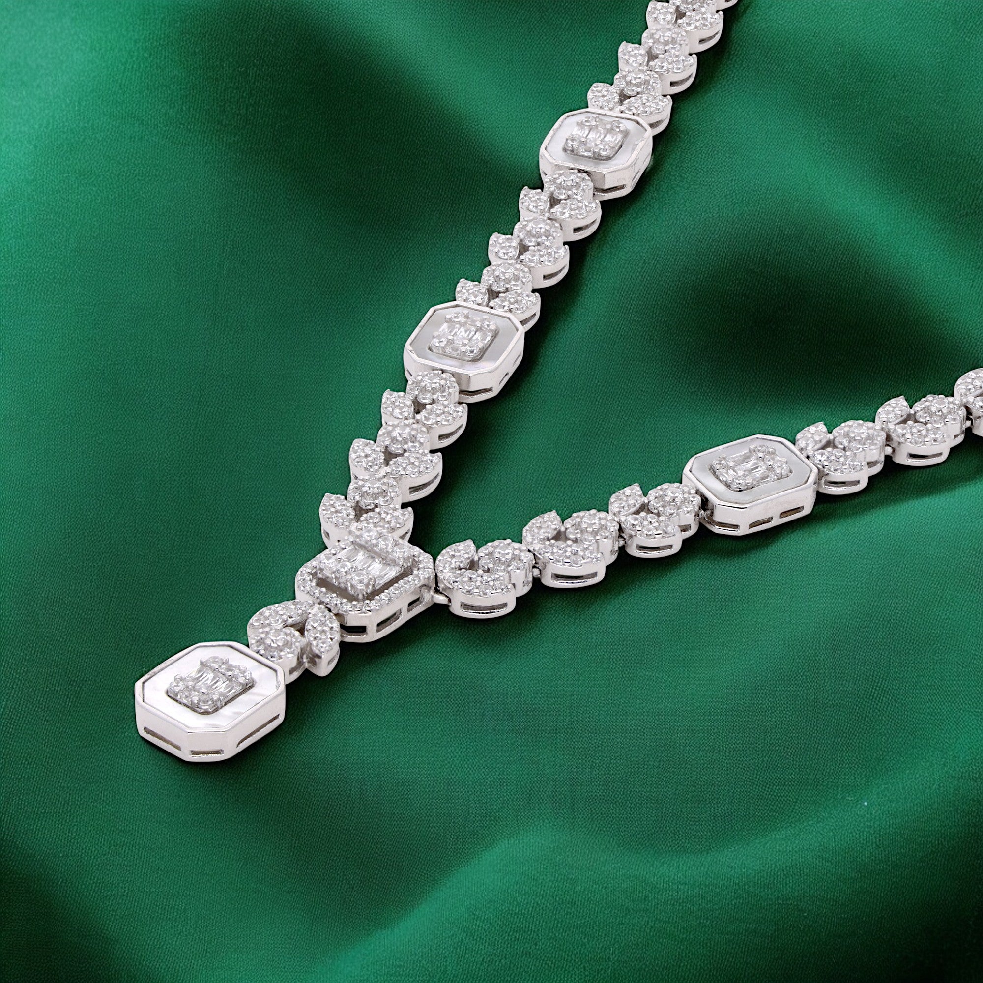 Sterling Sparkle Zirconia Necklace | SKU : 0003403501 , 0020846466 , 0020846480