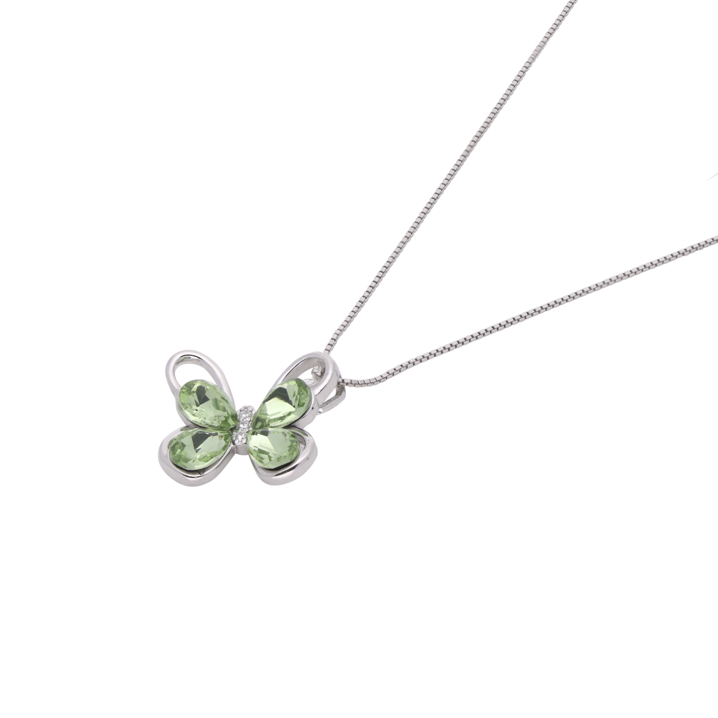 Sparkling Butterfly Chain Pendant | SKU : 0003403082, 0003403105, 0003403099, 0003403075, 0020859800